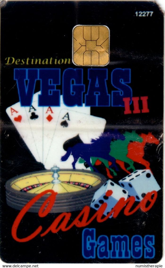 Destination Vegas III Casino Games Belgique (Très Mauvais État) - Casinokarten