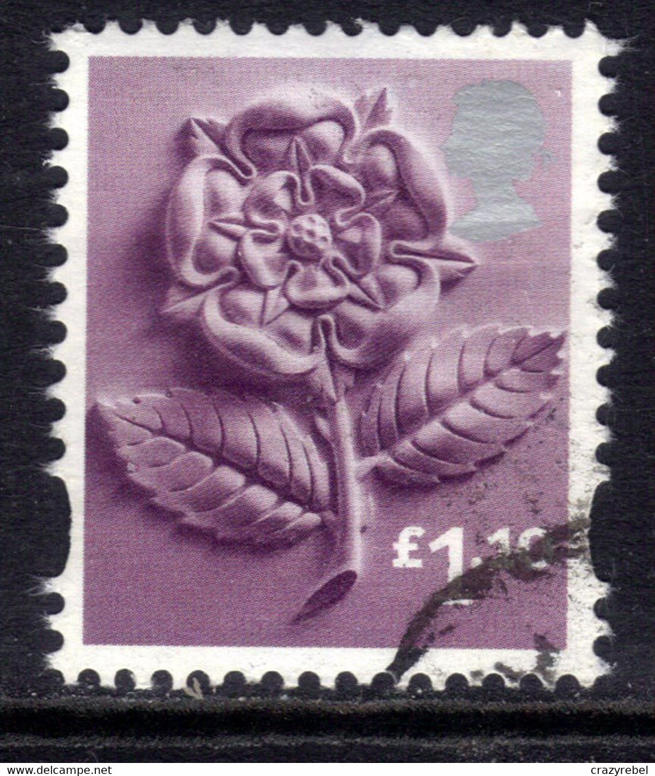 GB 2011 QE2 £1.10 England Tudor Rose Used SG EN 41 ( A1032 ) - England