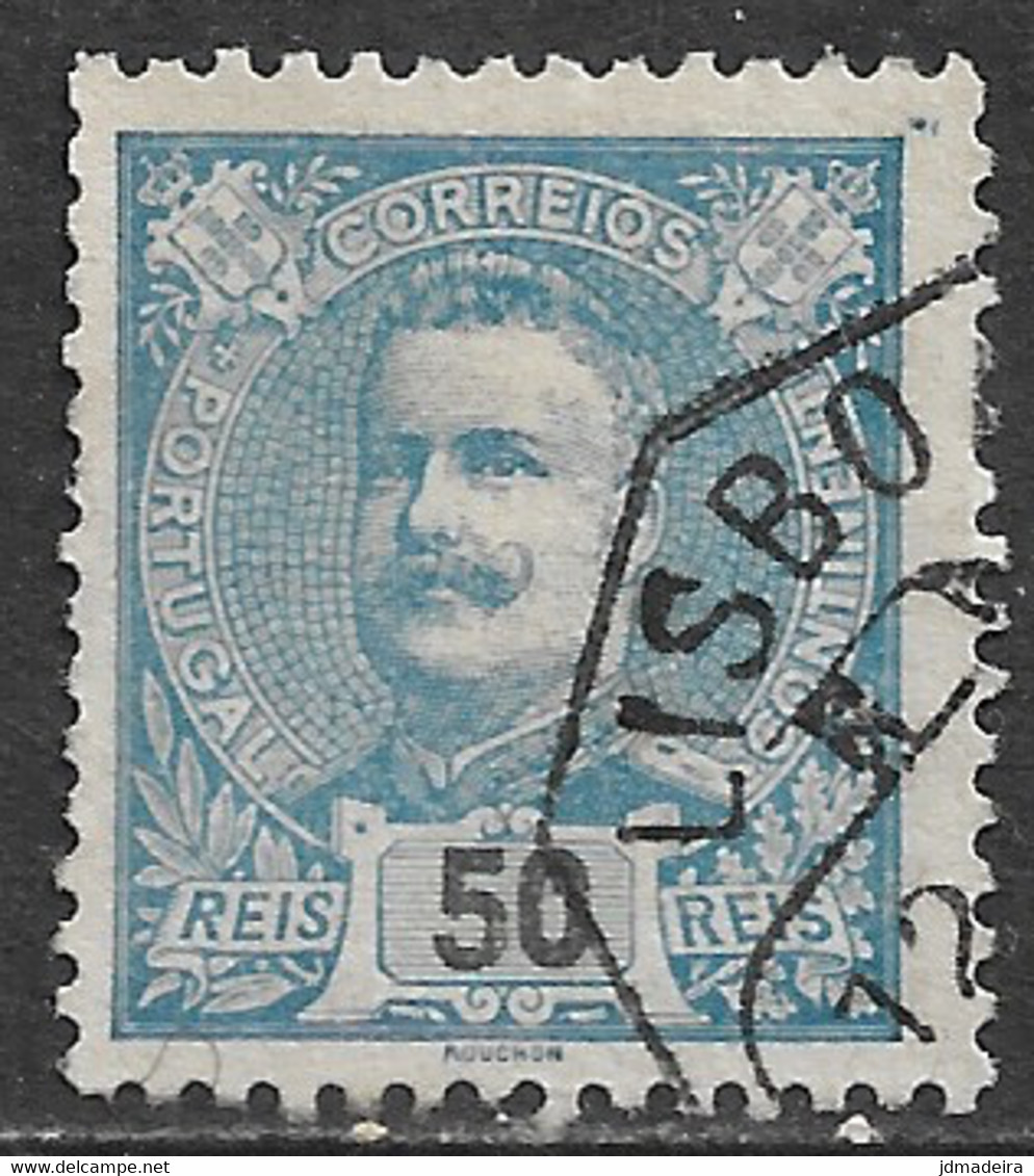 Portugal – 1895 King Carlos 50 Réis Used Stamp - Unused Stamps