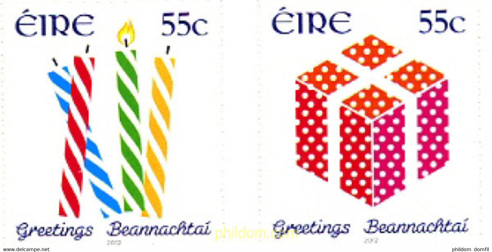 279478 MNH IRLANDA 2012 - Collections, Lots & Séries