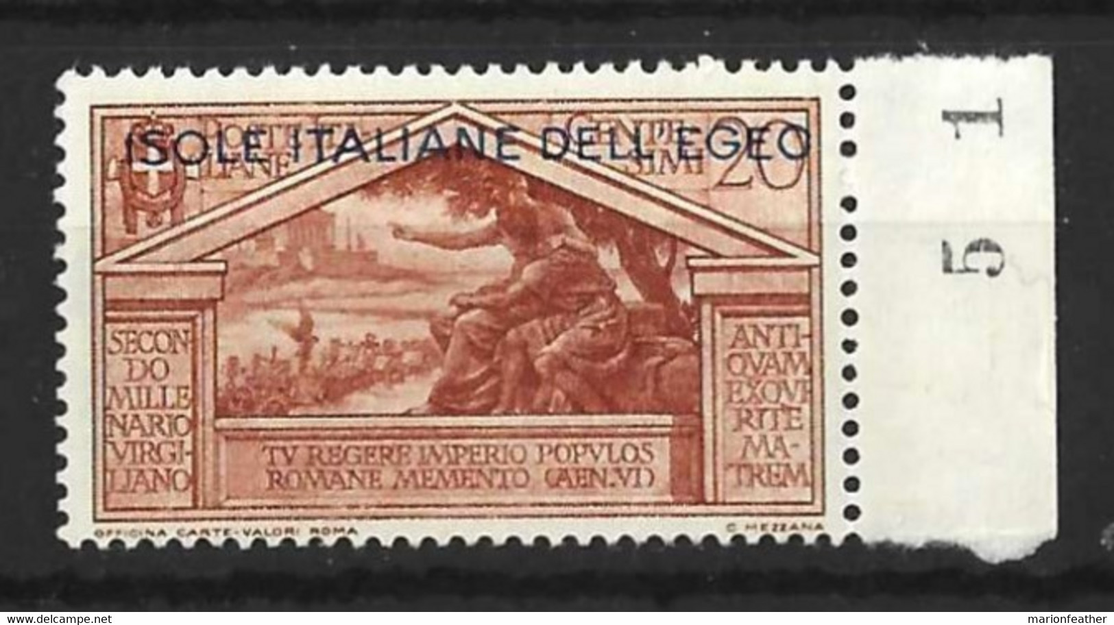 DODECANCSO ISLANDS.........." 1930.."..........SG44...........MNH..... - Dodecaneso