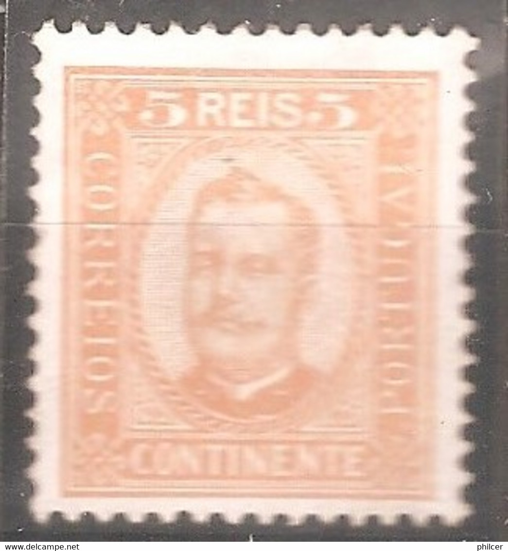 Portugal, 1892/3, # 68 Dent. 11 1/2, MH - Unused Stamps