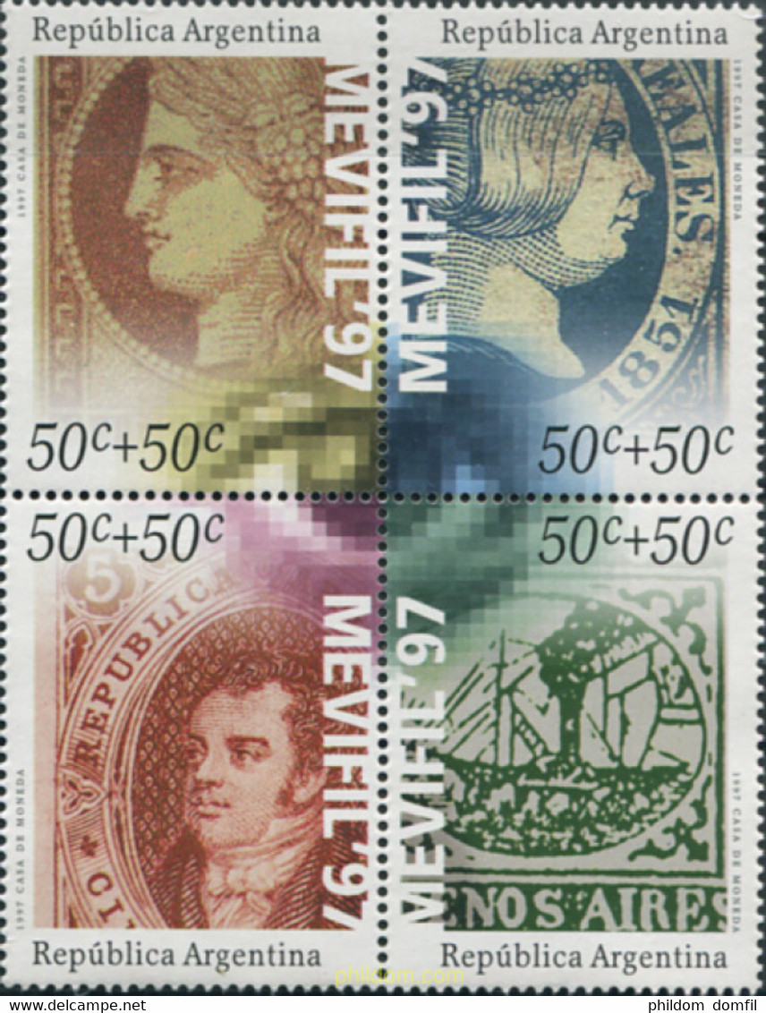 283725 MNH ARGENTINA 1997 EXPOSICION MUNDIAL DE MEDIOS AUDIOVISUALES - Gebraucht