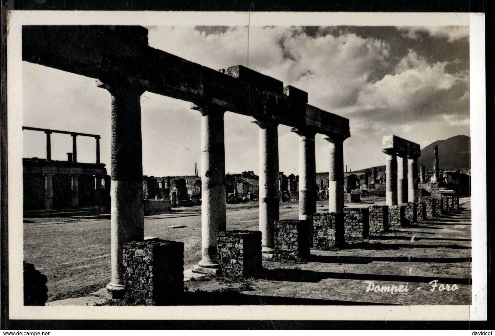 250 - MINT- POSTCARD - POMPEI - FORO -  ITALY - Histoire