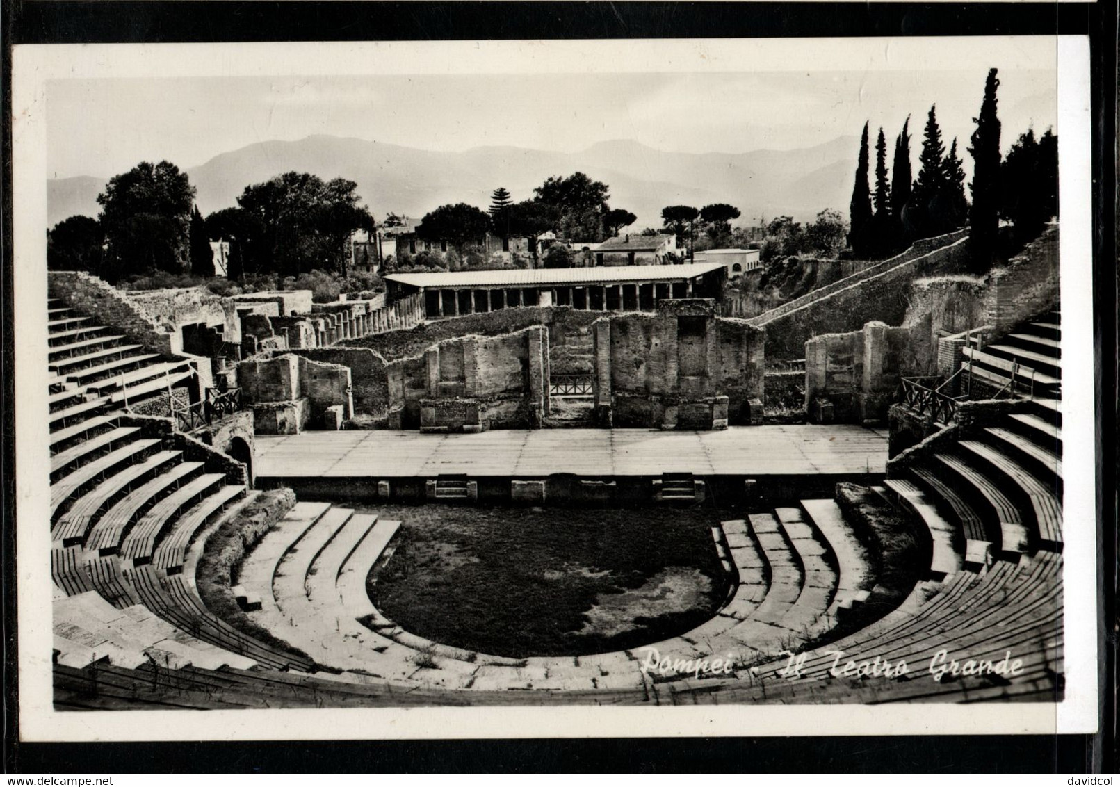 251 - MINT- POSTCARD - POMPEI - IL TEATRO GRANDE -  ITALY - Histoire