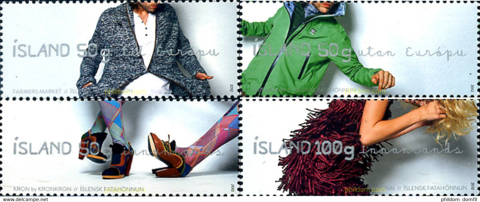 286300 MNH ISLANDIA 2012 DISEÑO ISLANDES - Collections, Lots & Series