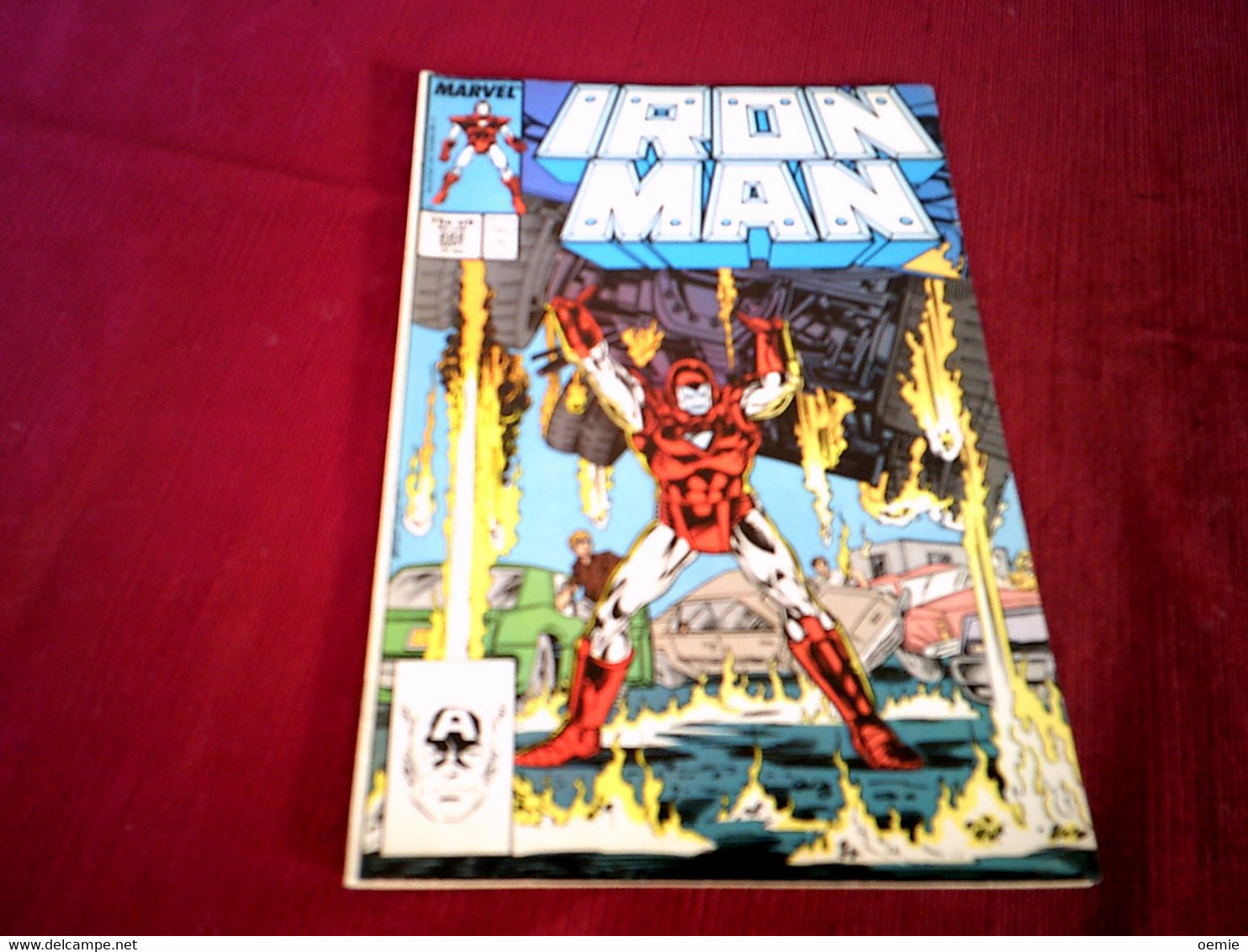 IRON MAN   No  222 SEPT 1987 - Marvel