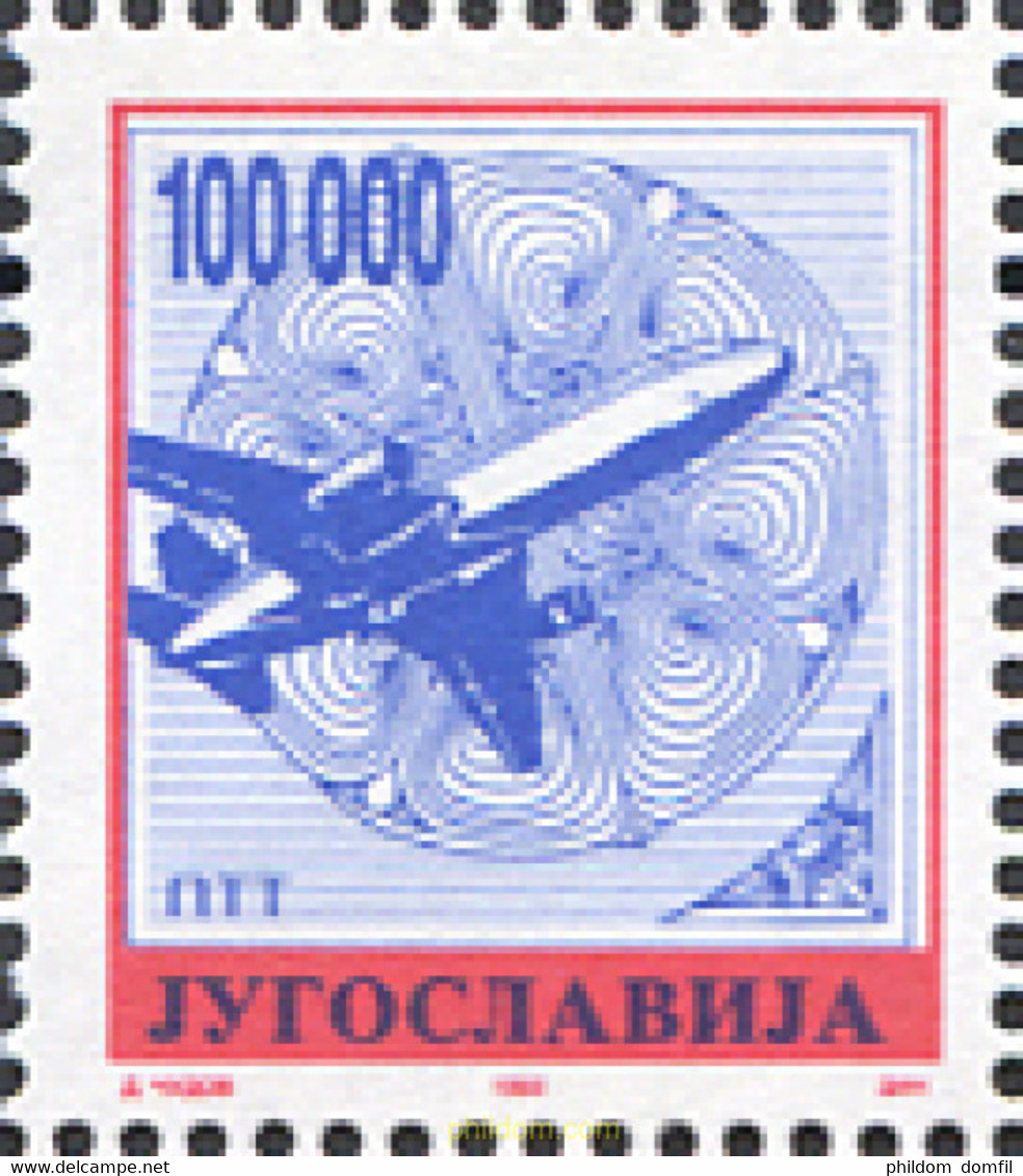 287570 MNH YUGOSLAVIA 1993 SERIE BASICA - Used Stamps