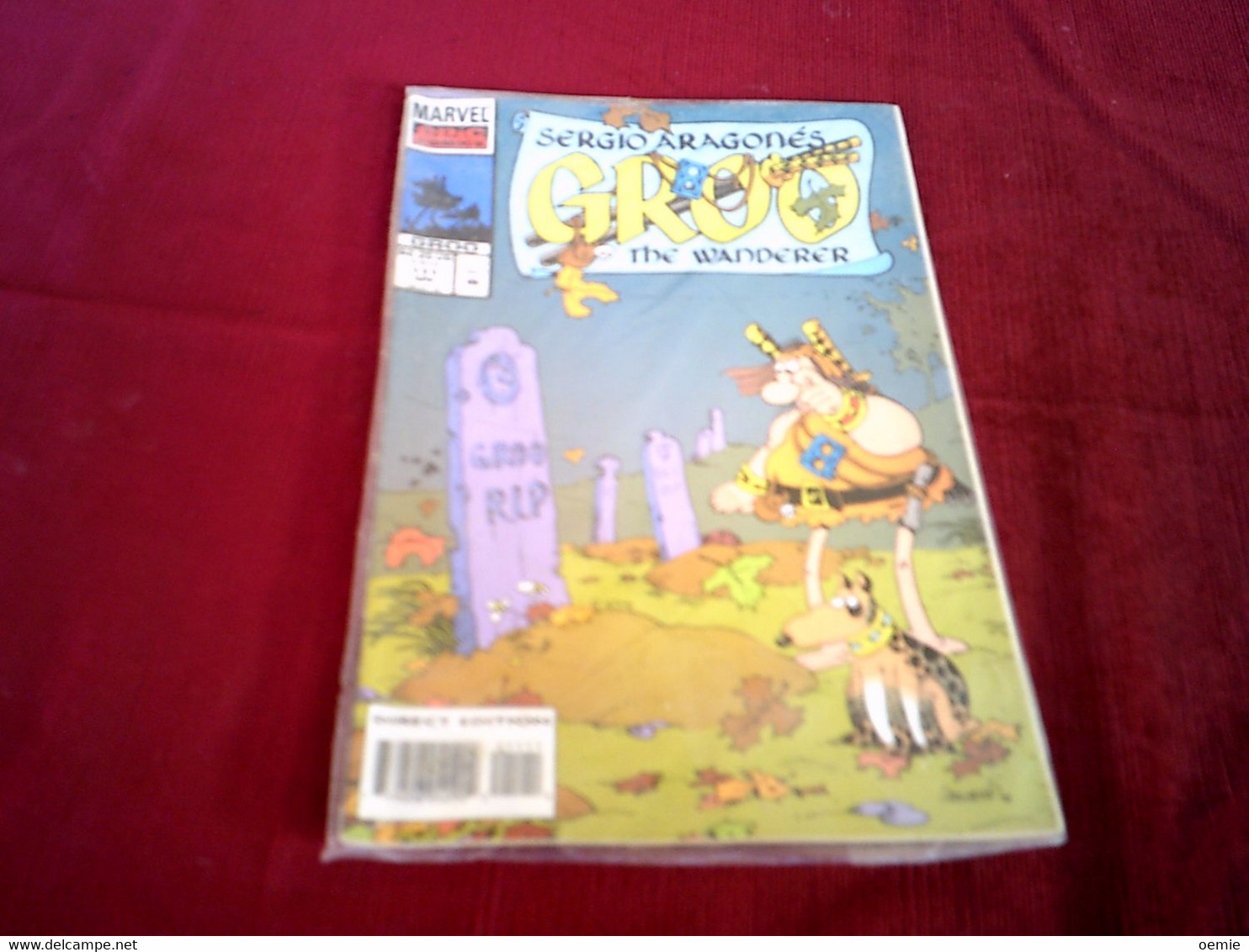 SERGIO ARAGONES  GROO  THE WANDERER   N° 111 APR - Marvel