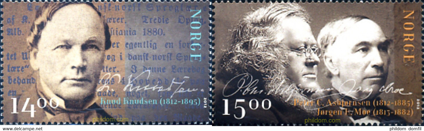 289323 MNH NORUEGA 2012 PERSONALIDADES - Used Stamps