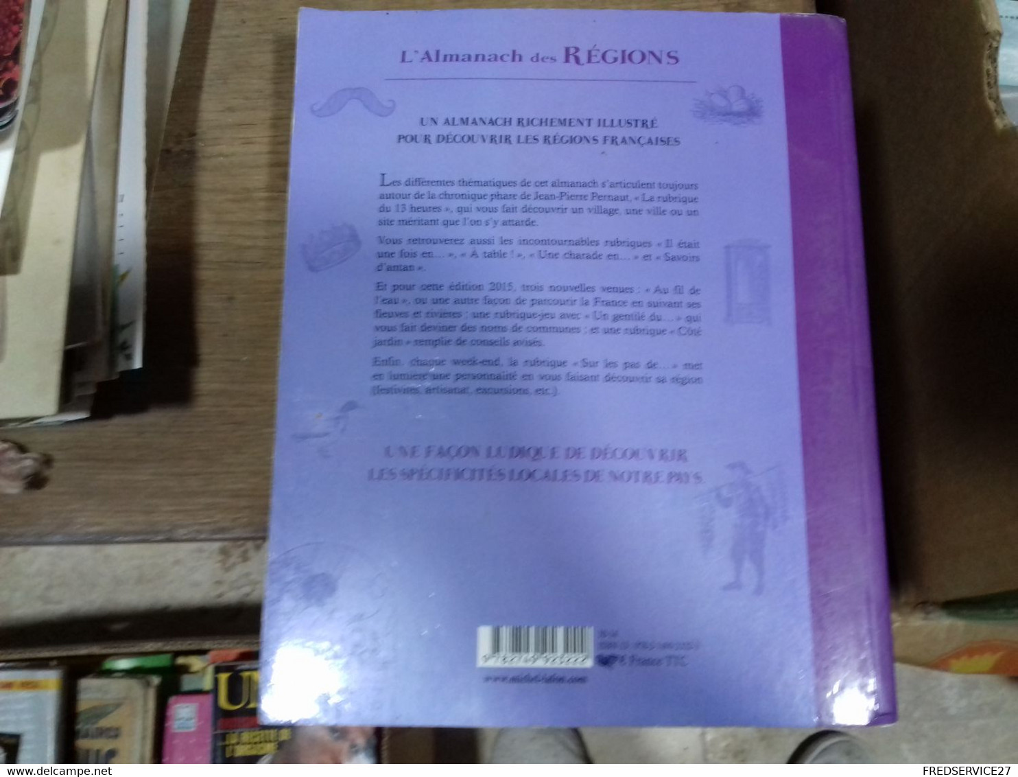 42 //   L'ALMANACH 2015 DES REGIONS  JEAN-PIERRE PERNAUT - Non Classificati