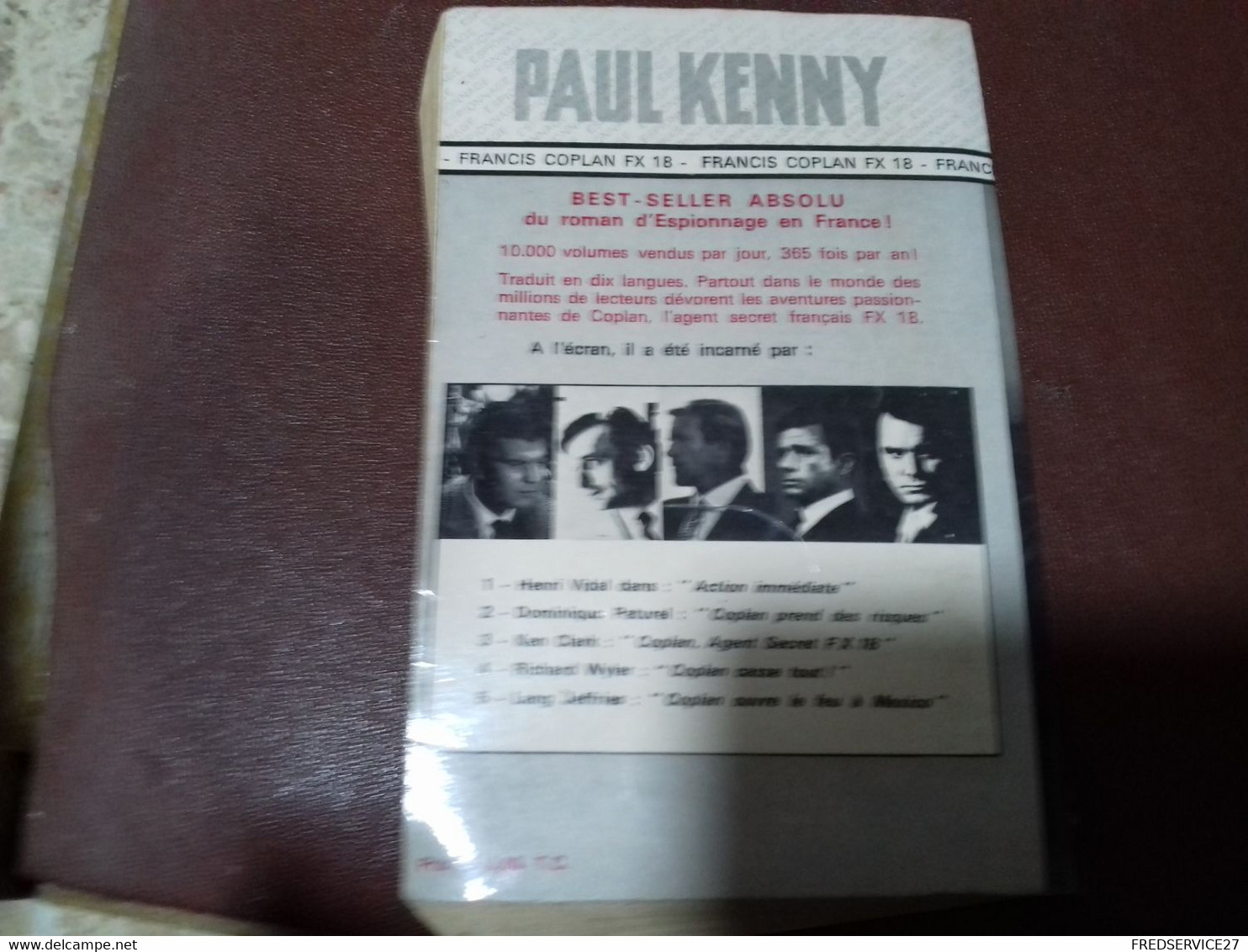 42 //   FX-18  RELEVE LE GANT   PAUL KENNY - Unclassified