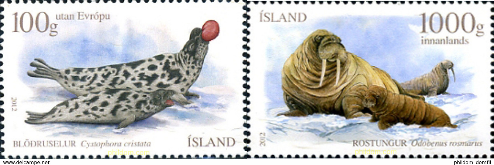 293241 MNH ISLANDIA 2012 FAUNA - Collections, Lots & Séries