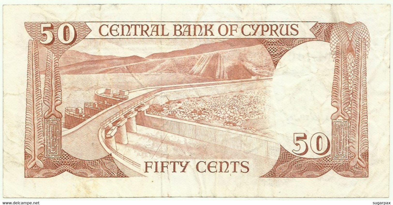 Cyprus - 50 Cents - 1.10.1983 - Pick 49.a - Serie C - Zypern