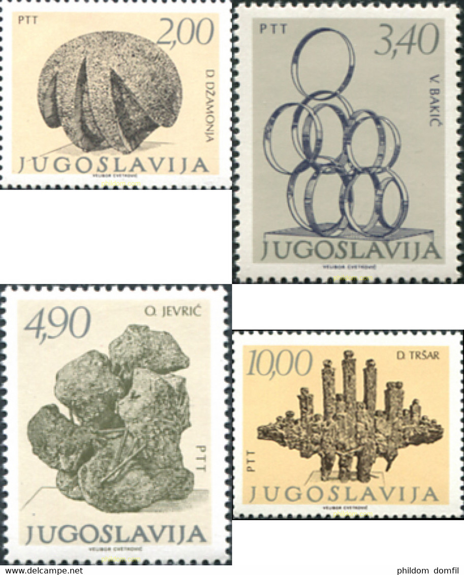 294316 MNH YUGOSLAVIA 1978 ESCULTURAS - Colecciones & Series