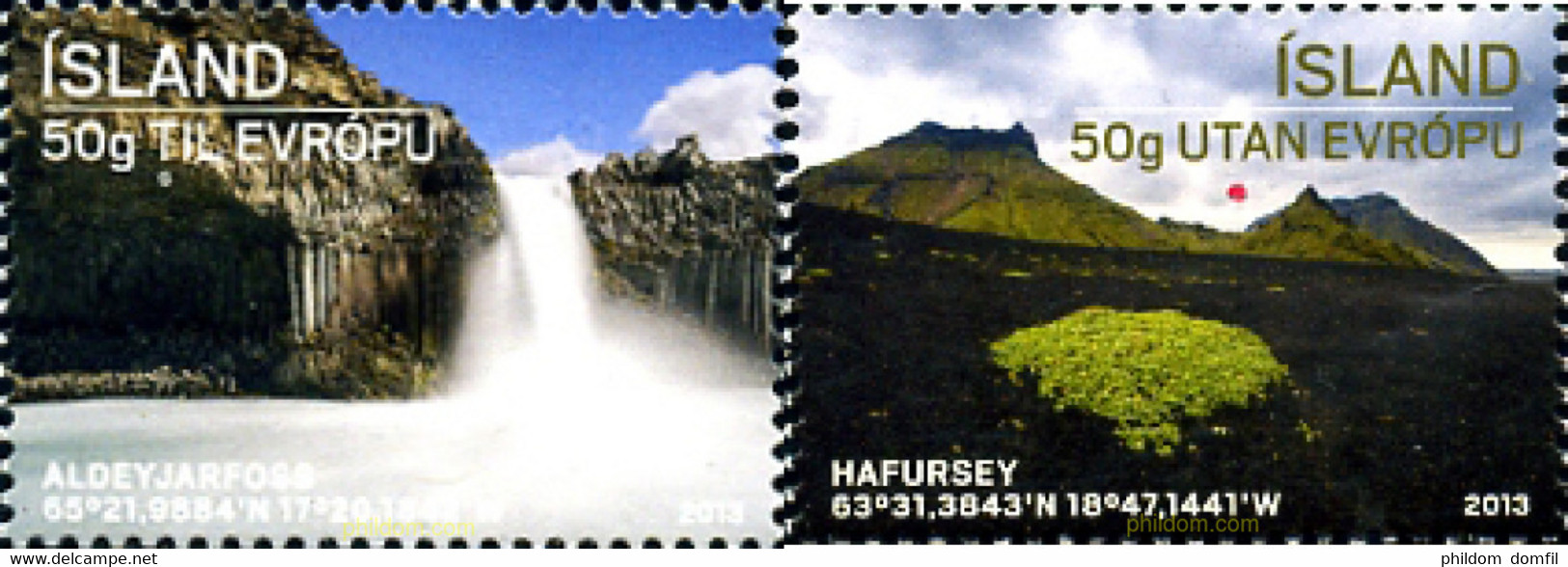 295582 MNH ISLANDIA 2013 TURISMO - Collections, Lots & Series