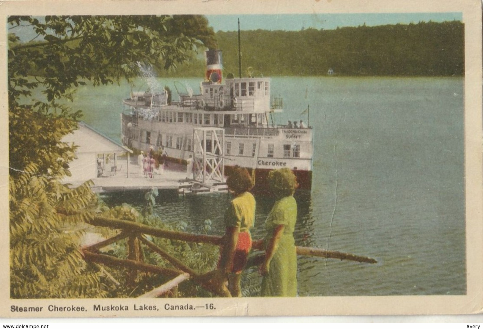Steamer Cherokee,  Muskoka Lakes, Ontario - Muskoka