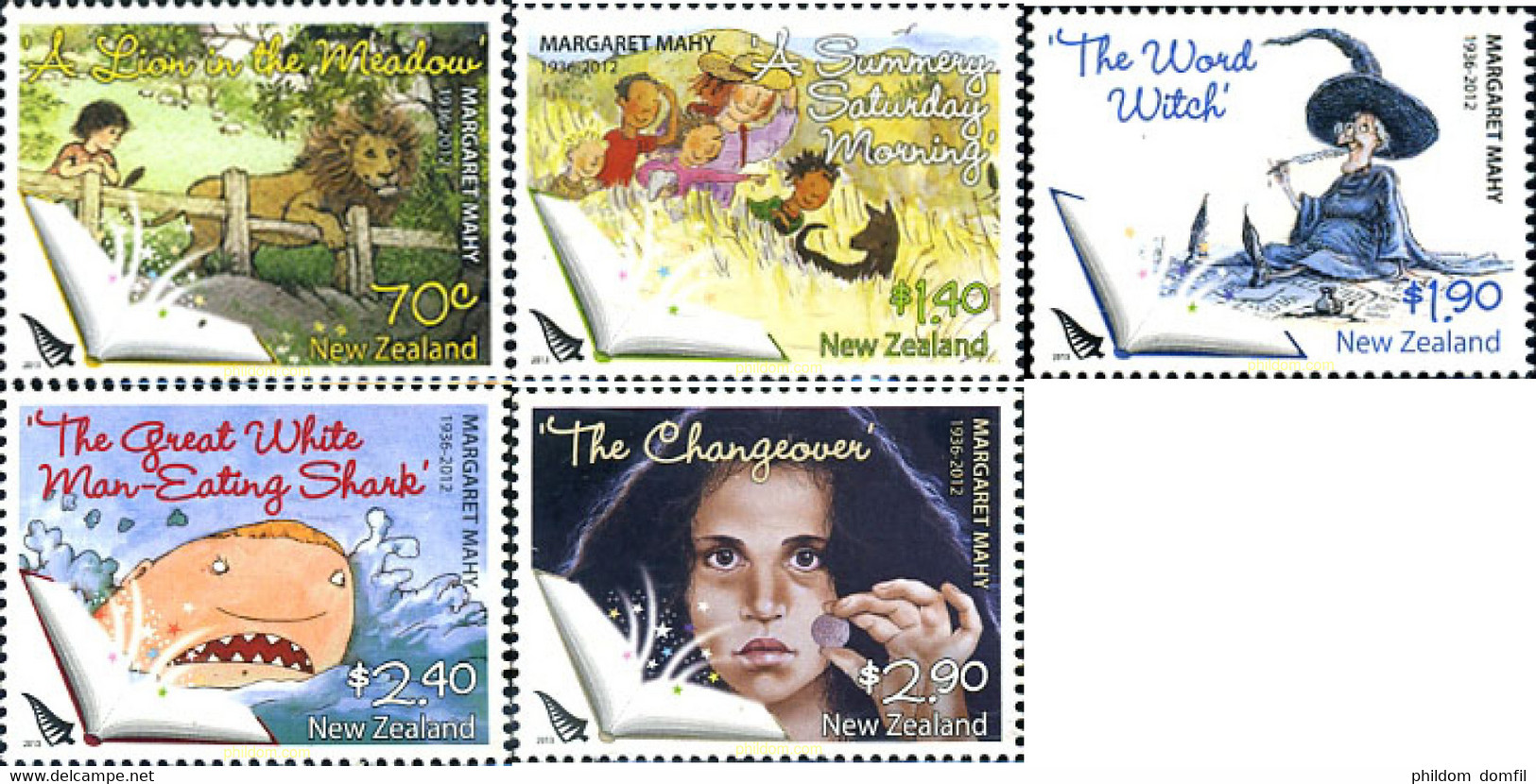 301246 MNH NUEVA ZELANDA 2013 - Errors, Freaks & Oddities (EFO)