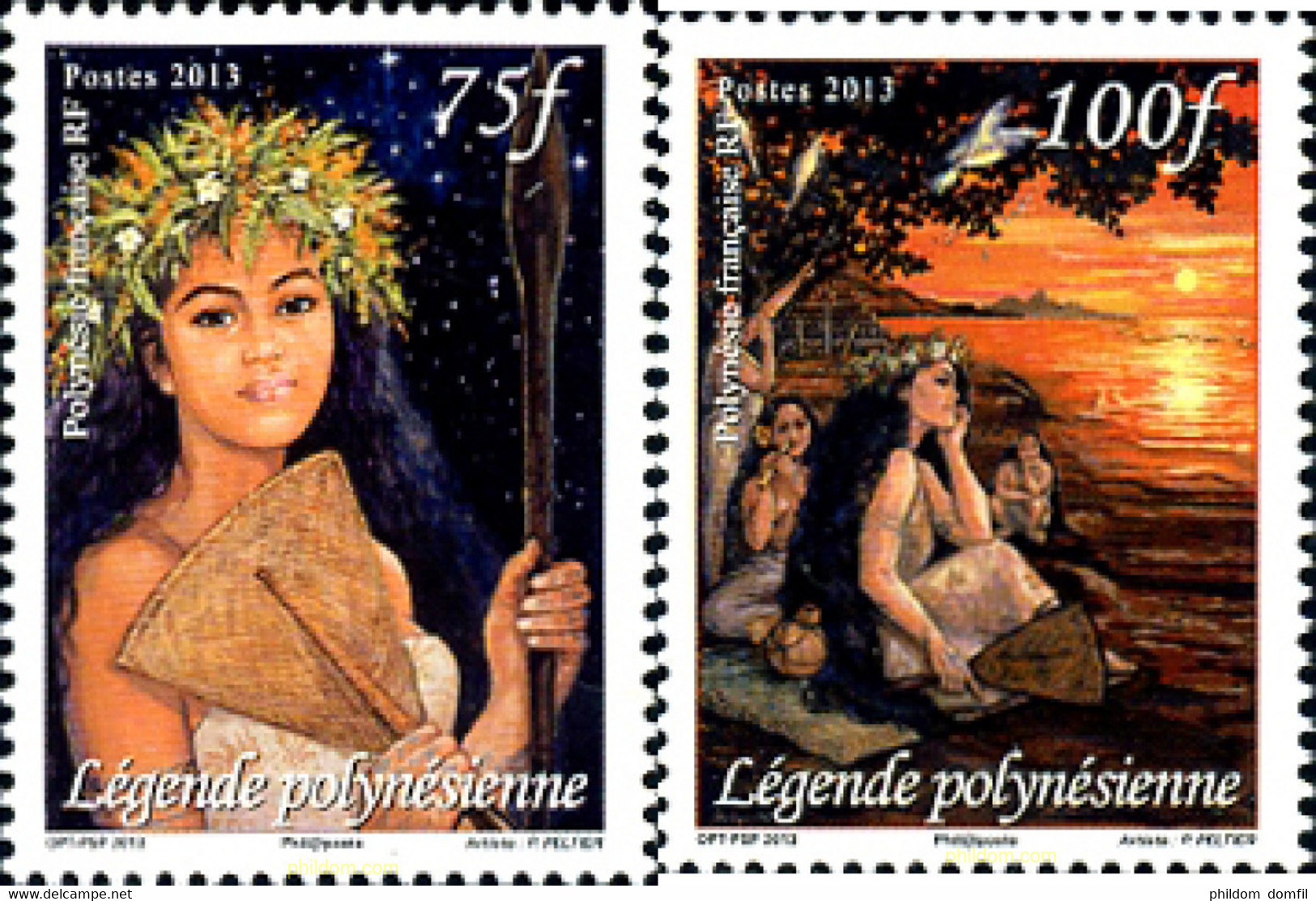 301296 MNH POLINESIA FRANCESA 2013 LEYENDA - Used Stamps