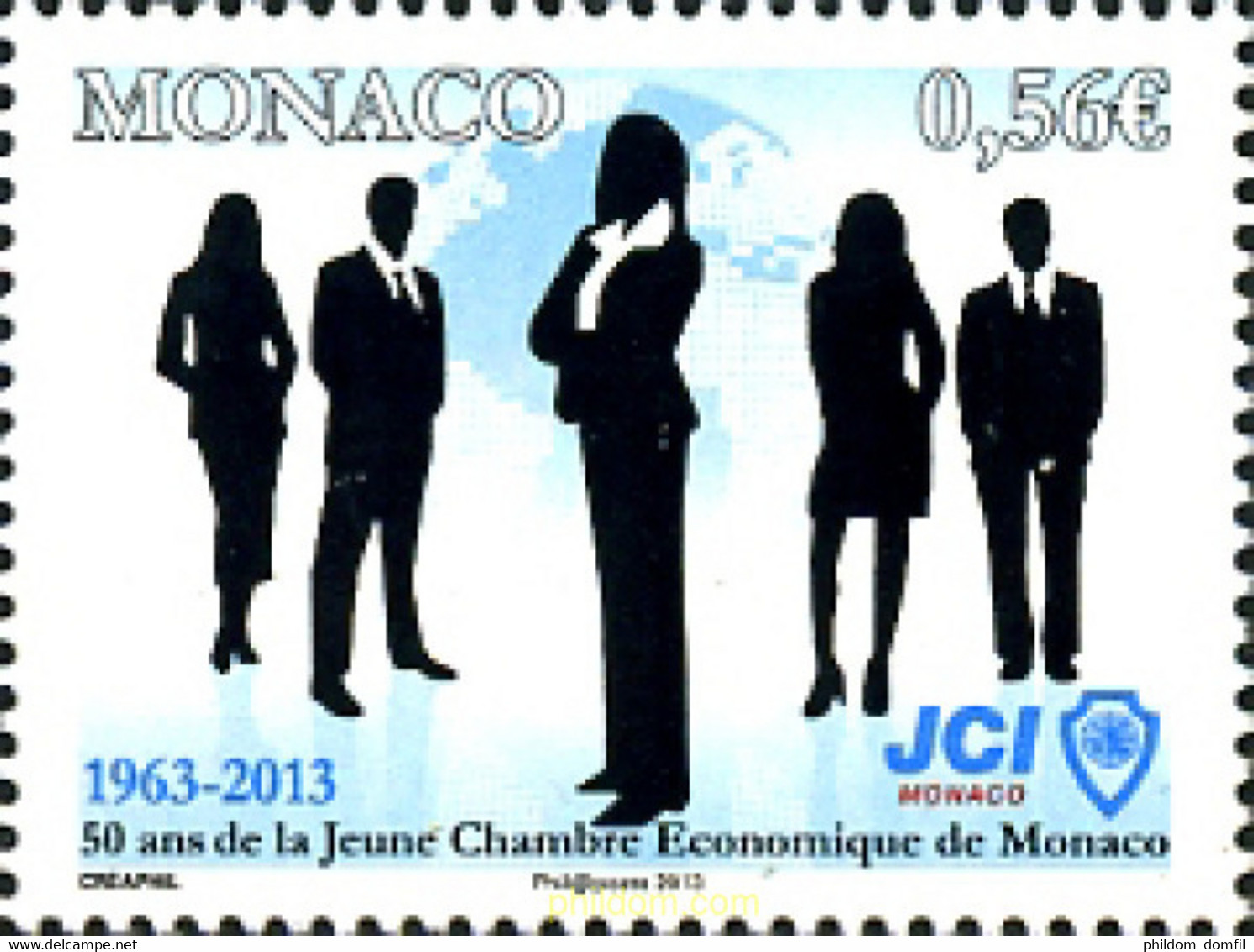 304019 MNH MONACO 2013 CAMARA DE COMERCIO - Autres & Non Classés