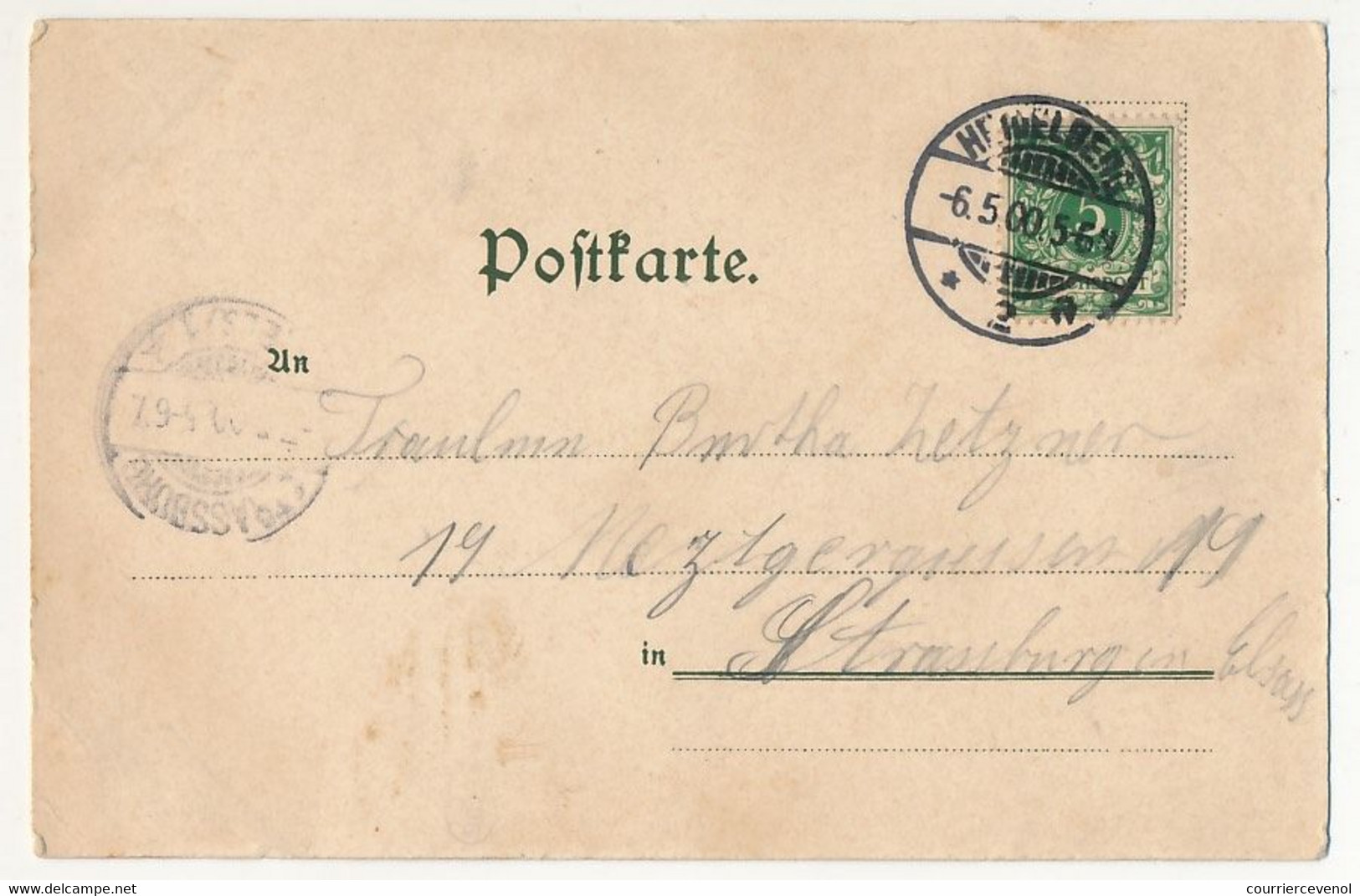 CPA - HEIDELBERG (Bade-Wurtenberg) - Gruss Aus Heidelberg - 1900 - Heidelberg