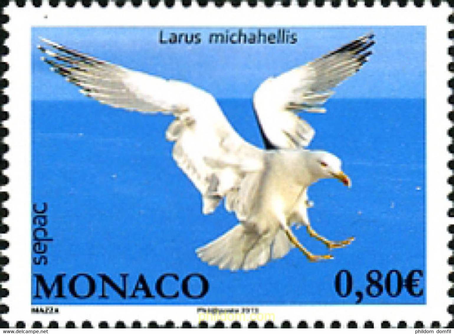 306213 MNH MONACO 2013 AVES MARINAS - Altri & Non Classificati