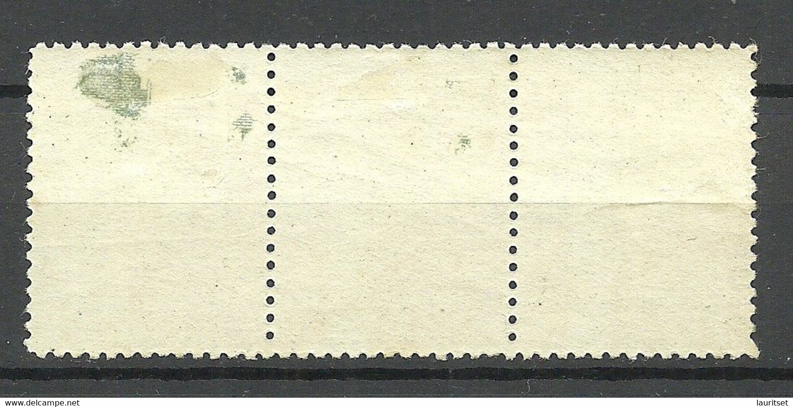 BELGISCH KONGO Congo Belge 1941 Michel 196 As 3-stripe * Perforation Variety ERROR Abart - Variétés Et Curiosités