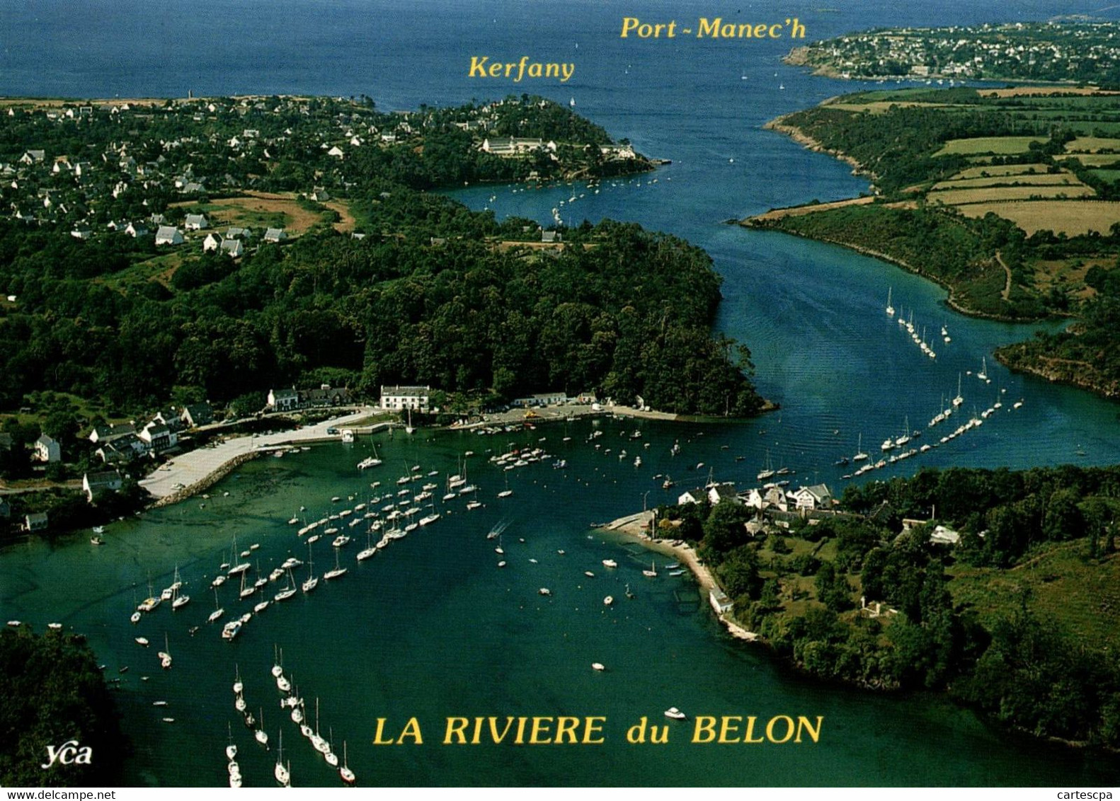 A Proximite De Moelan Sur Mer Et Riec Sur Belon Le Port Du Belon        CPM Ou CPSM - Moëlan-sur-Mer