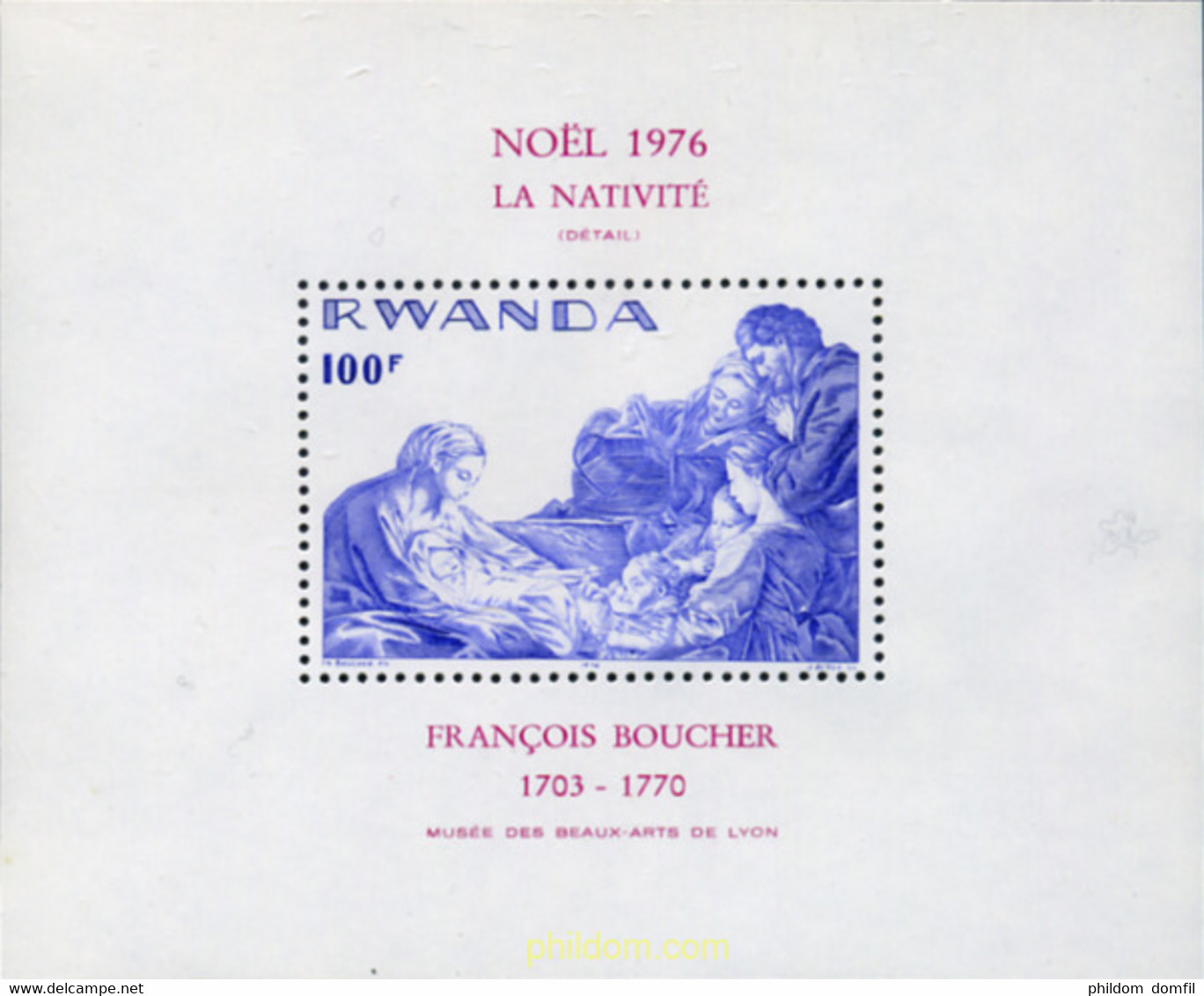 309083 MNH RUANDA 1976 NAVIDAD - 1970-1979