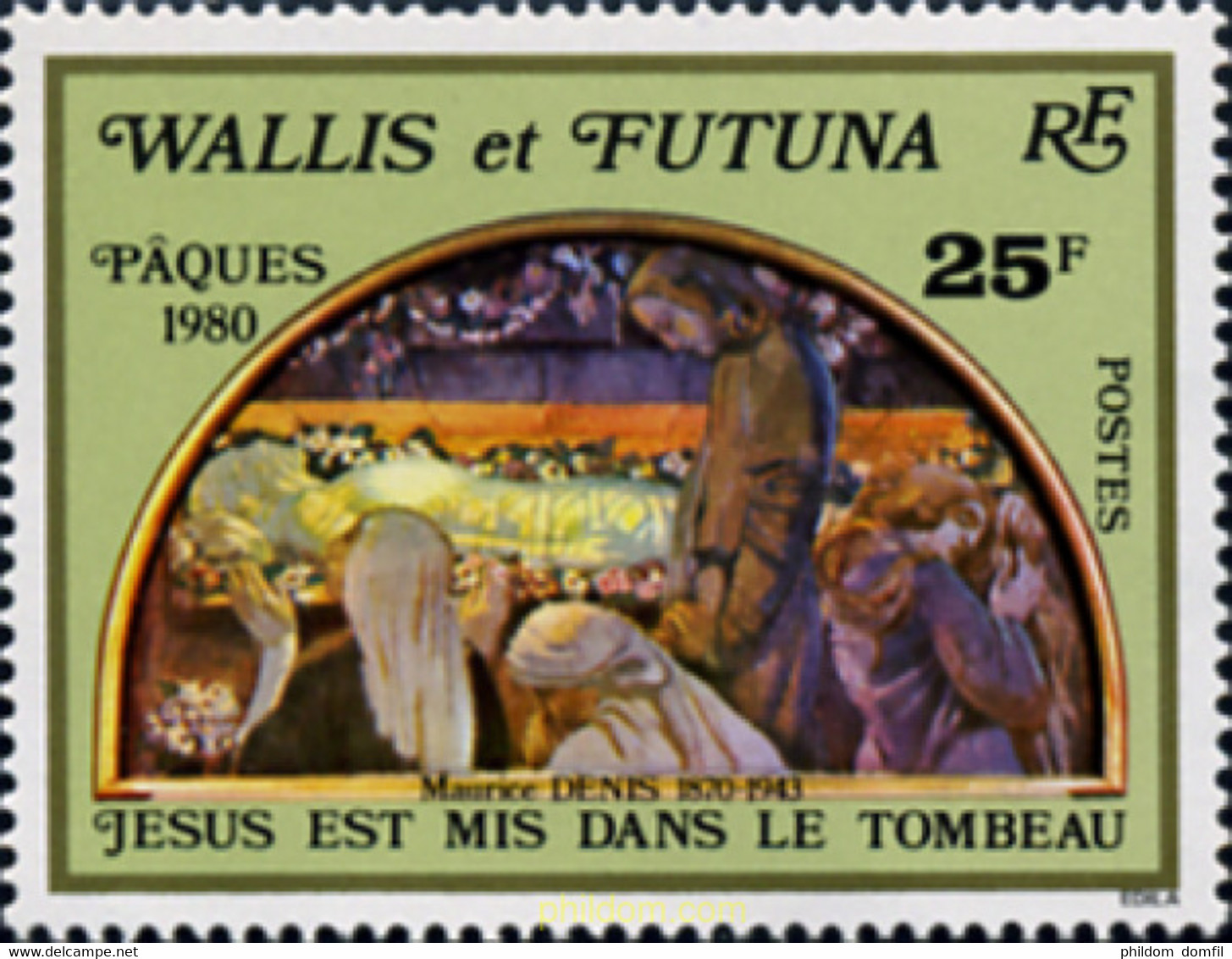 309729 MNH WALLIS Y FUTUNA 1980 PASCUA - Gebruikt