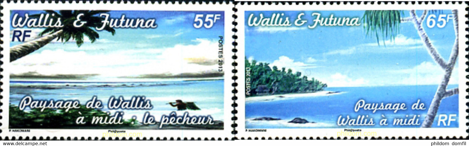 310205 MNH WALLIS Y FUTUNA 2013 PAISAJES - Used Stamps