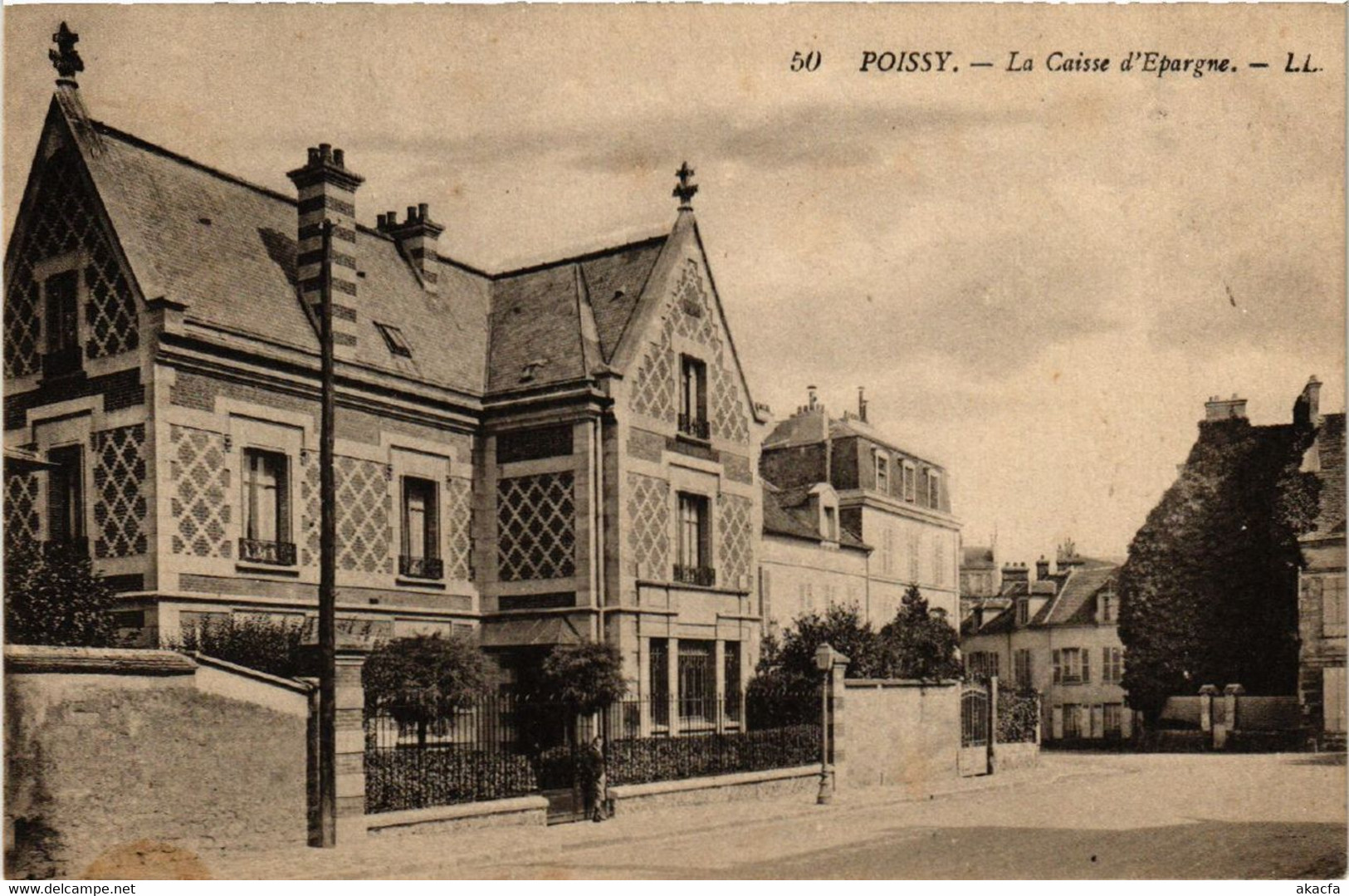 CPA POISSY - La Caisse D'Epargne (452971) - Poissy