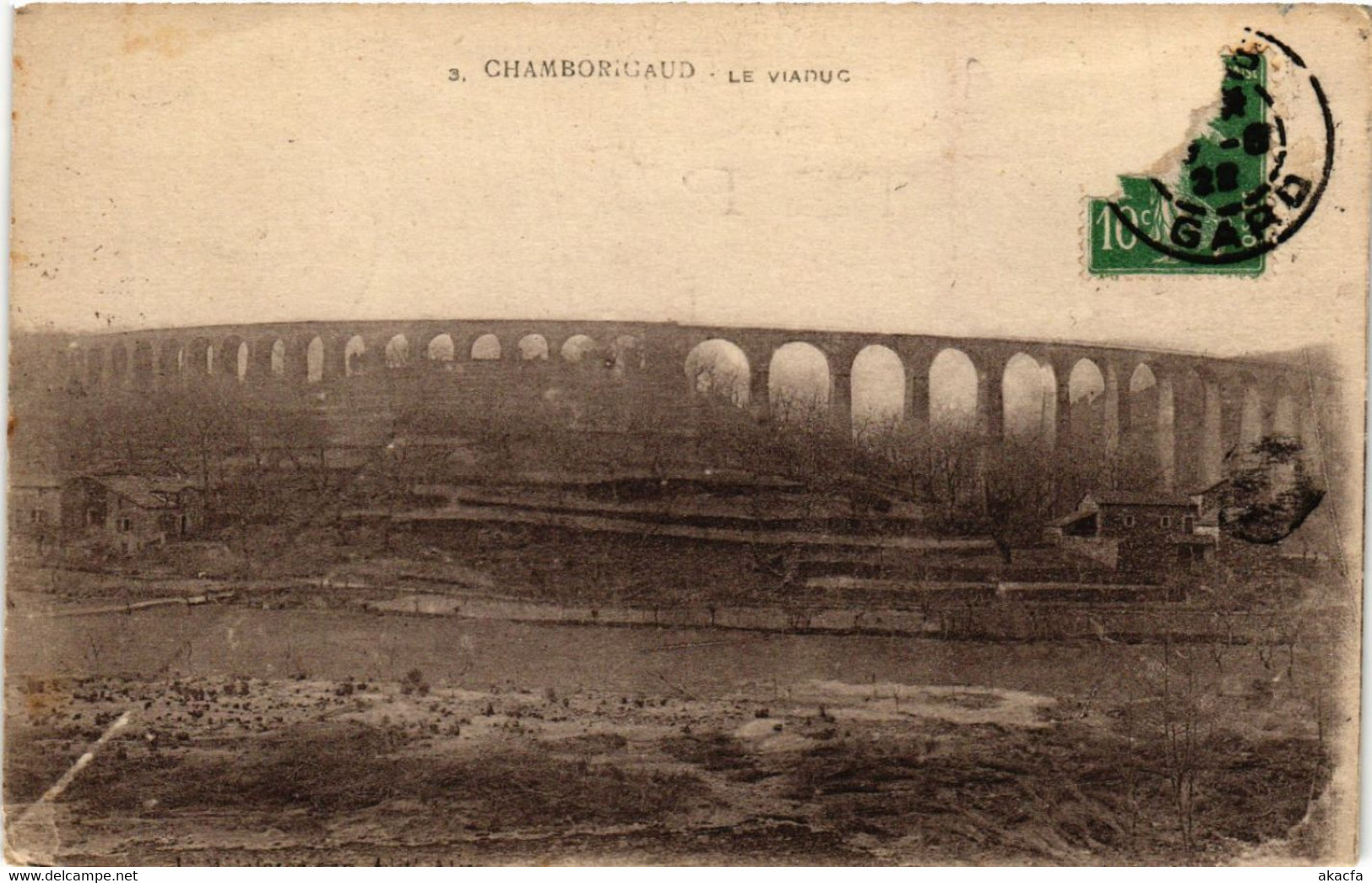 CPA AK CHAMBORIGAUD - Le Viaduc (459150) - Chamborigaud