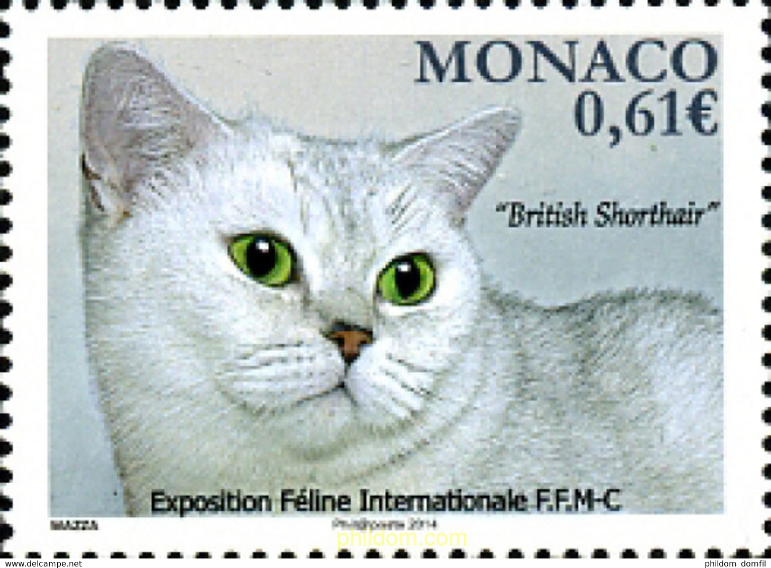 313790 MNH MONACO 2013 GATO - Other & Unclassified