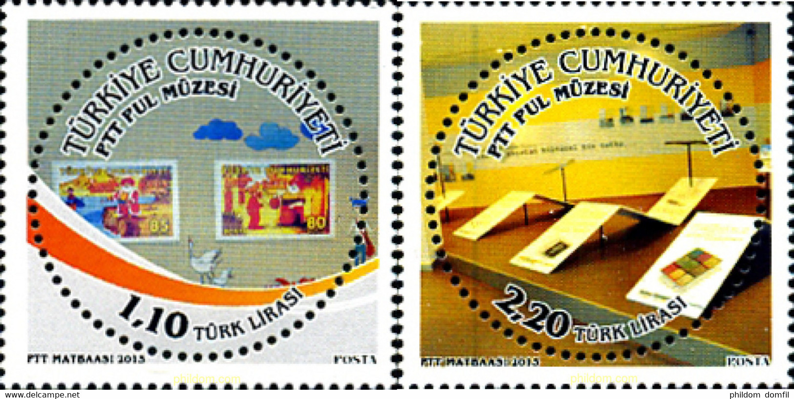 314176 MNH TURQUIA 2013 MUSEO POSTAL - Collections, Lots & Séries