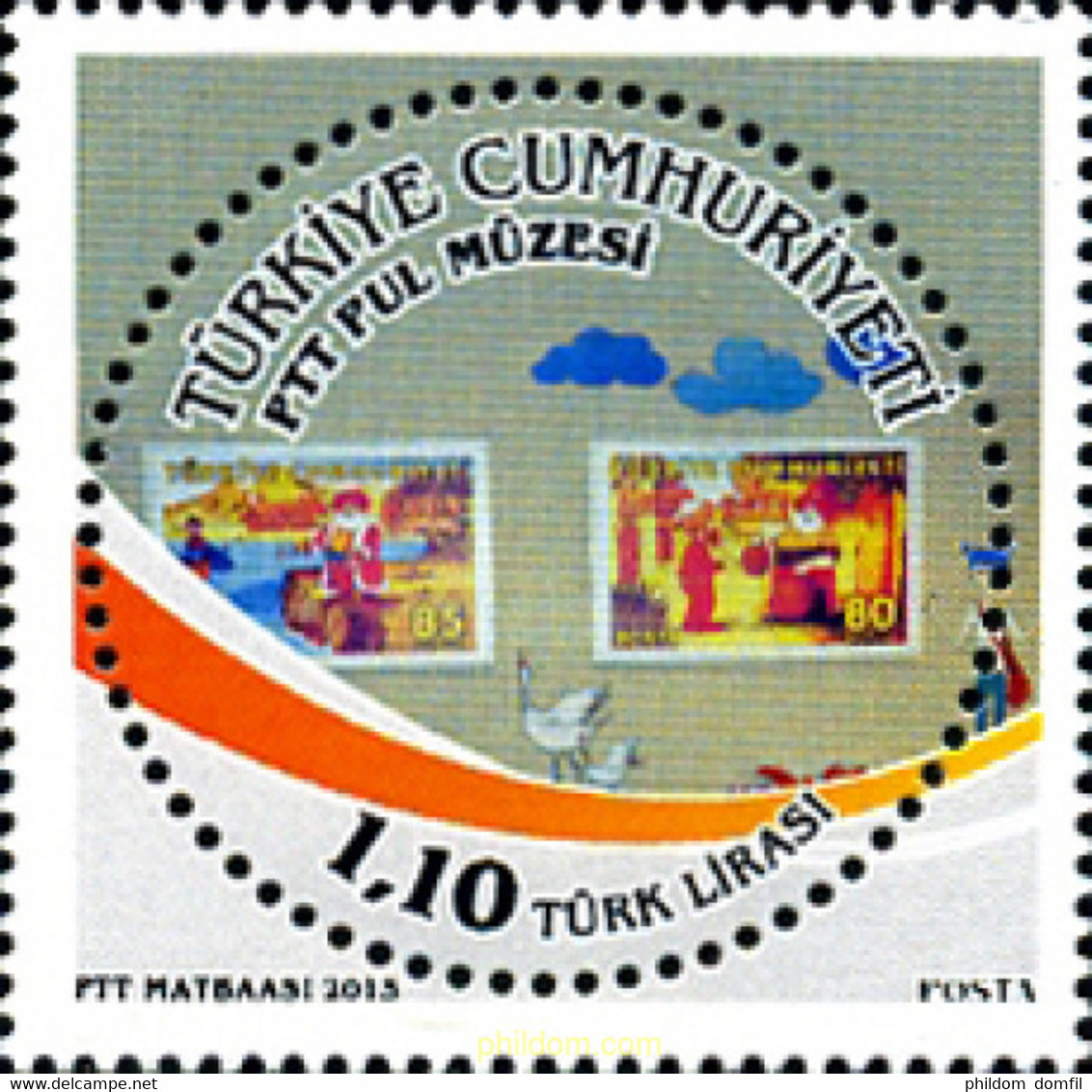 585112 MNH TURQUIA 2013 MUSEO POSTAL - Colecciones & Series