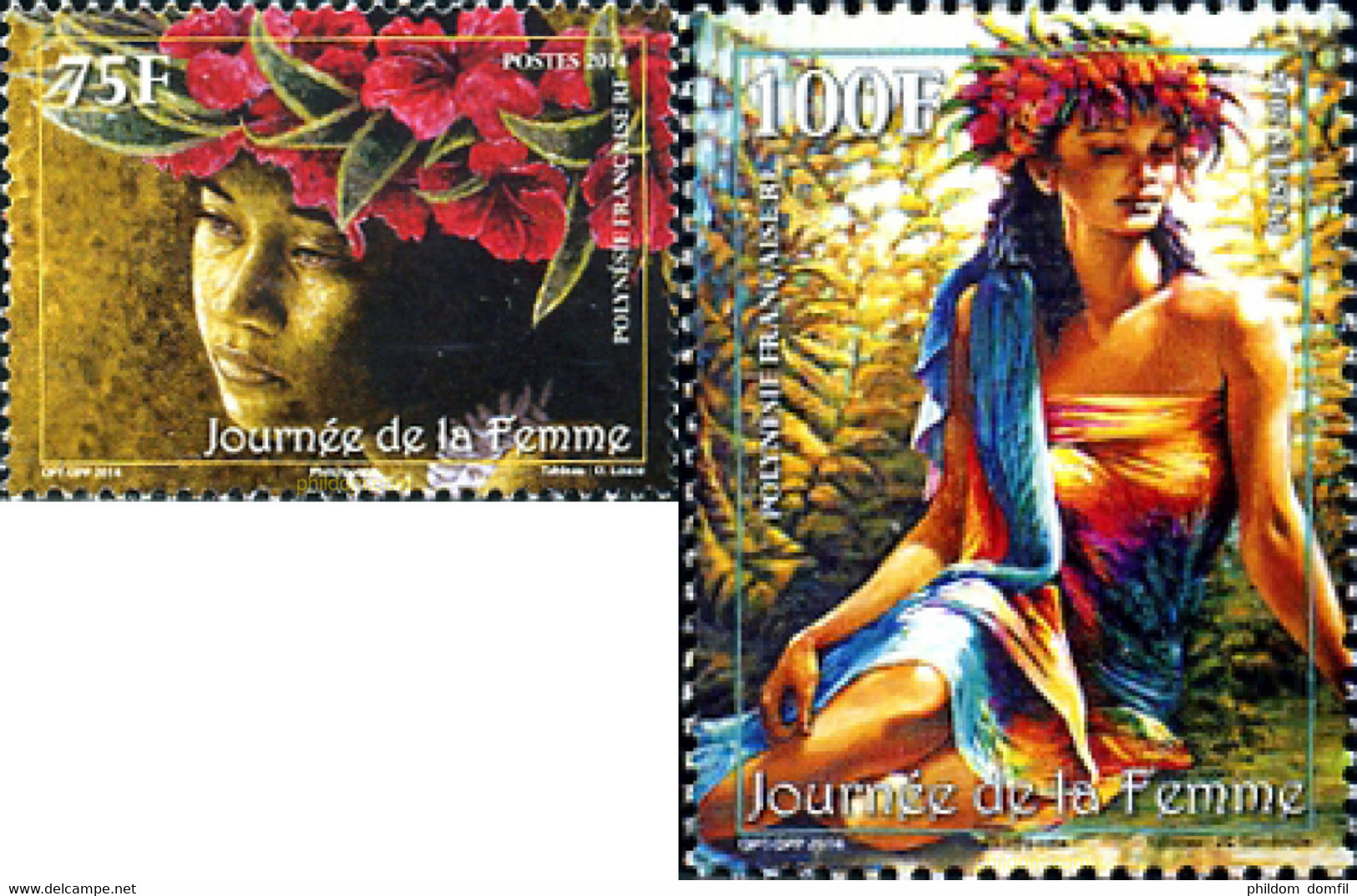 317849 MNH POLINESIA FRANCESA 2014 DIA DE LA MUJER - Used Stamps