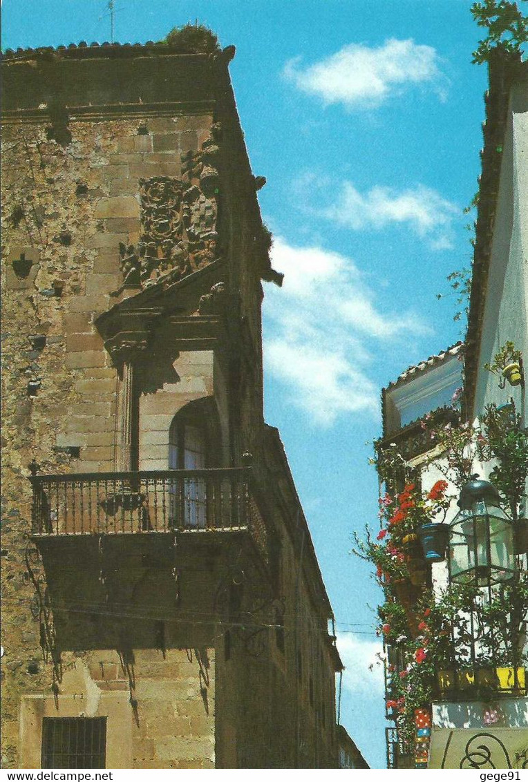 Caceres - Balcon Du Palais De Godoy - Cáceres