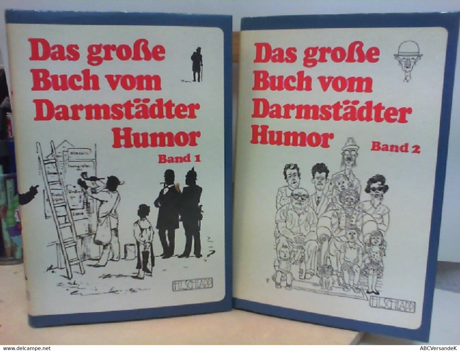 Das Große Buch Vom Darmstädter Humor - Band 1 Und 2 - Humour