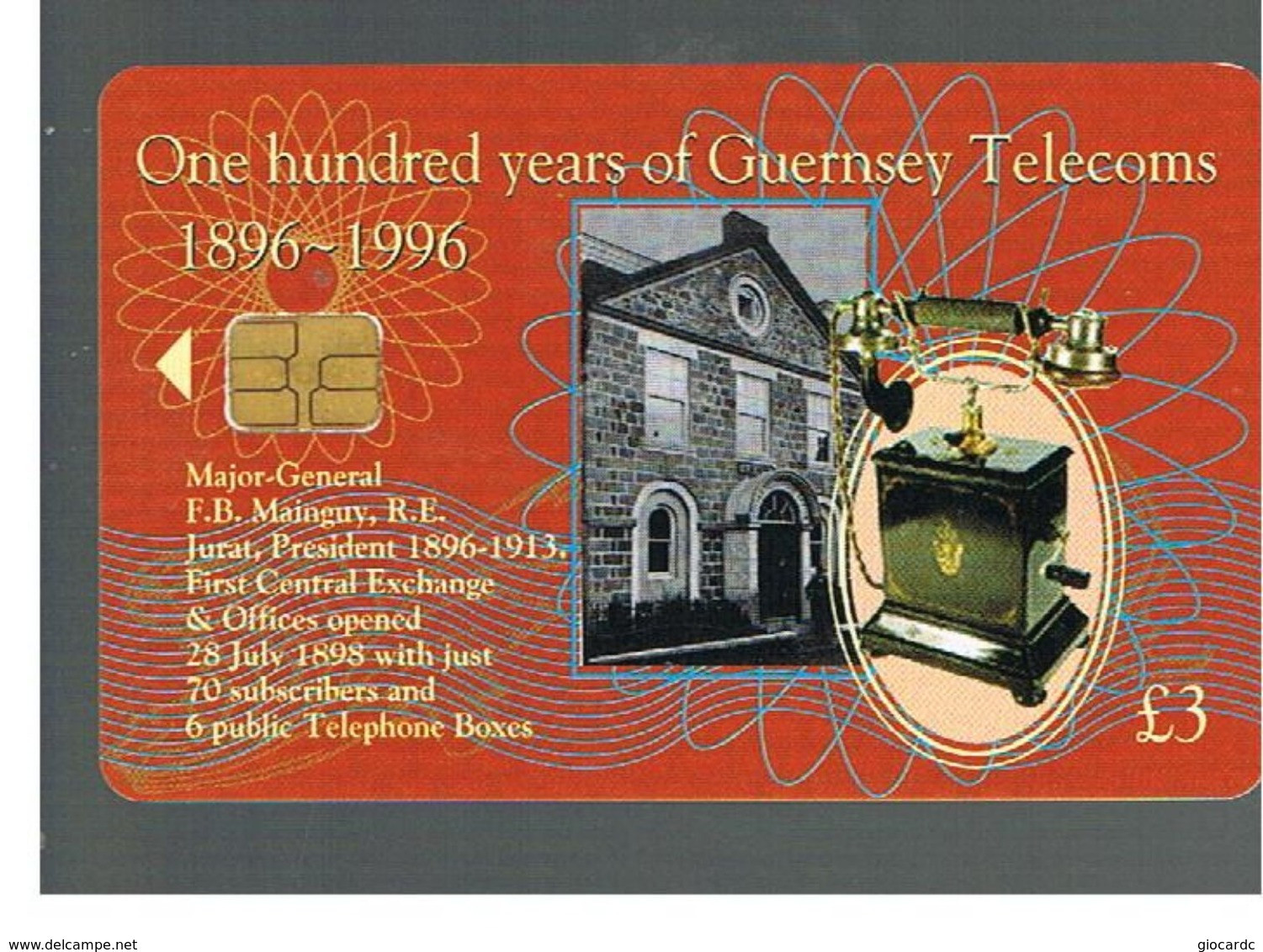 GUERNSEY -  PHONE       -  USED   - RIF. 10070 - Telephones