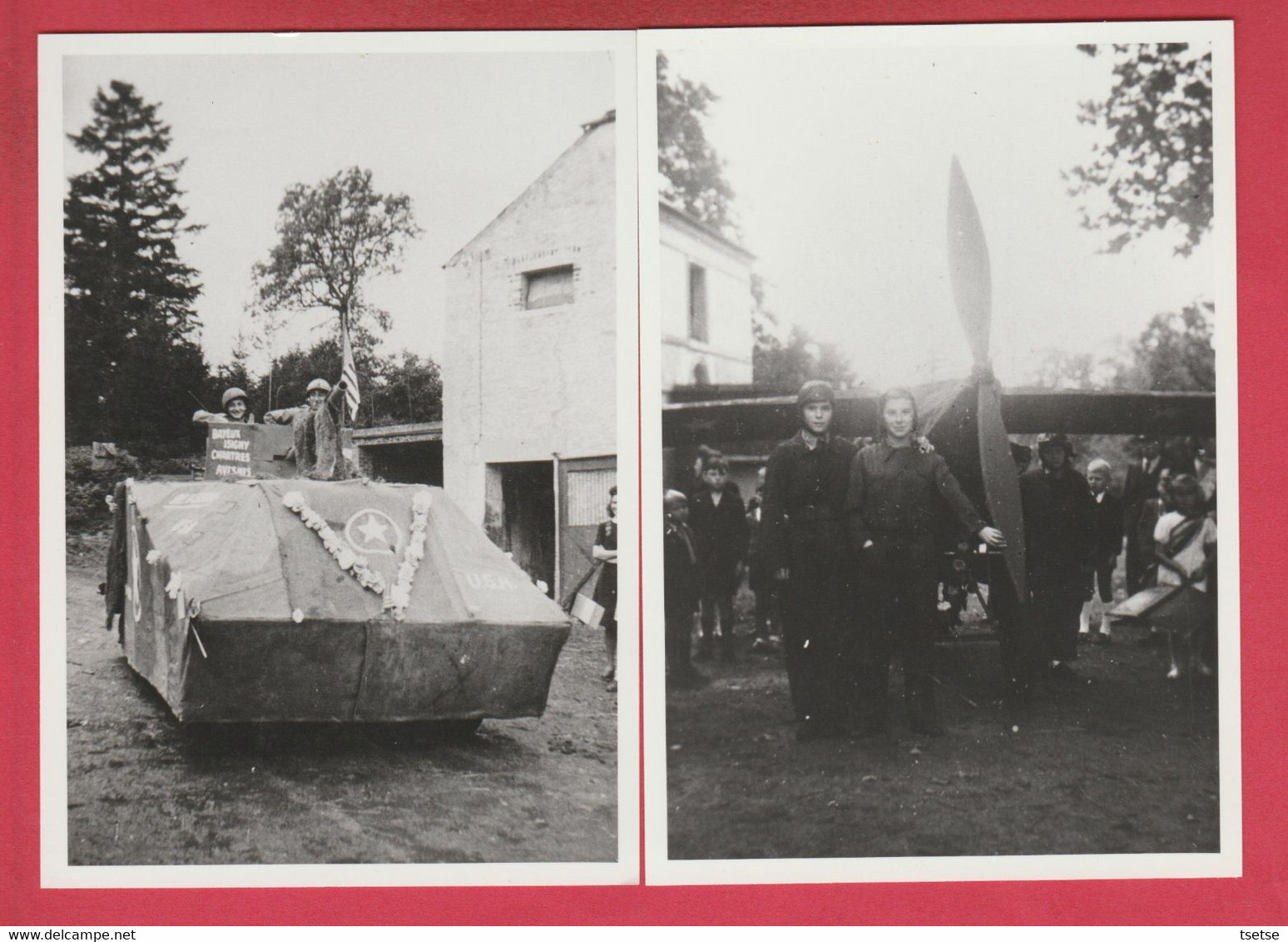 Barbençon ( Beaumont ) - Série De 10 Photos Sur Les Fêtes De La Victoire / 24 Septembre 1944 - Beaumont