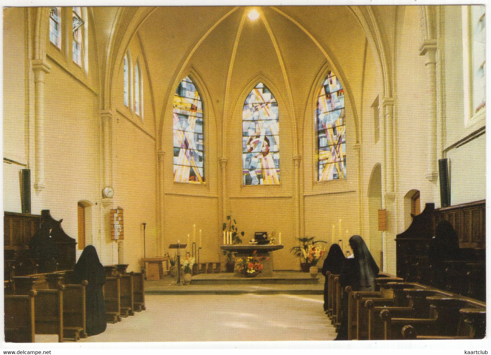Tegelen - Interieur Van De Kapel Monialen Benedictinessen V.h. H. Sacrement - (Limburg, Nederland/Holland) - Tegelen