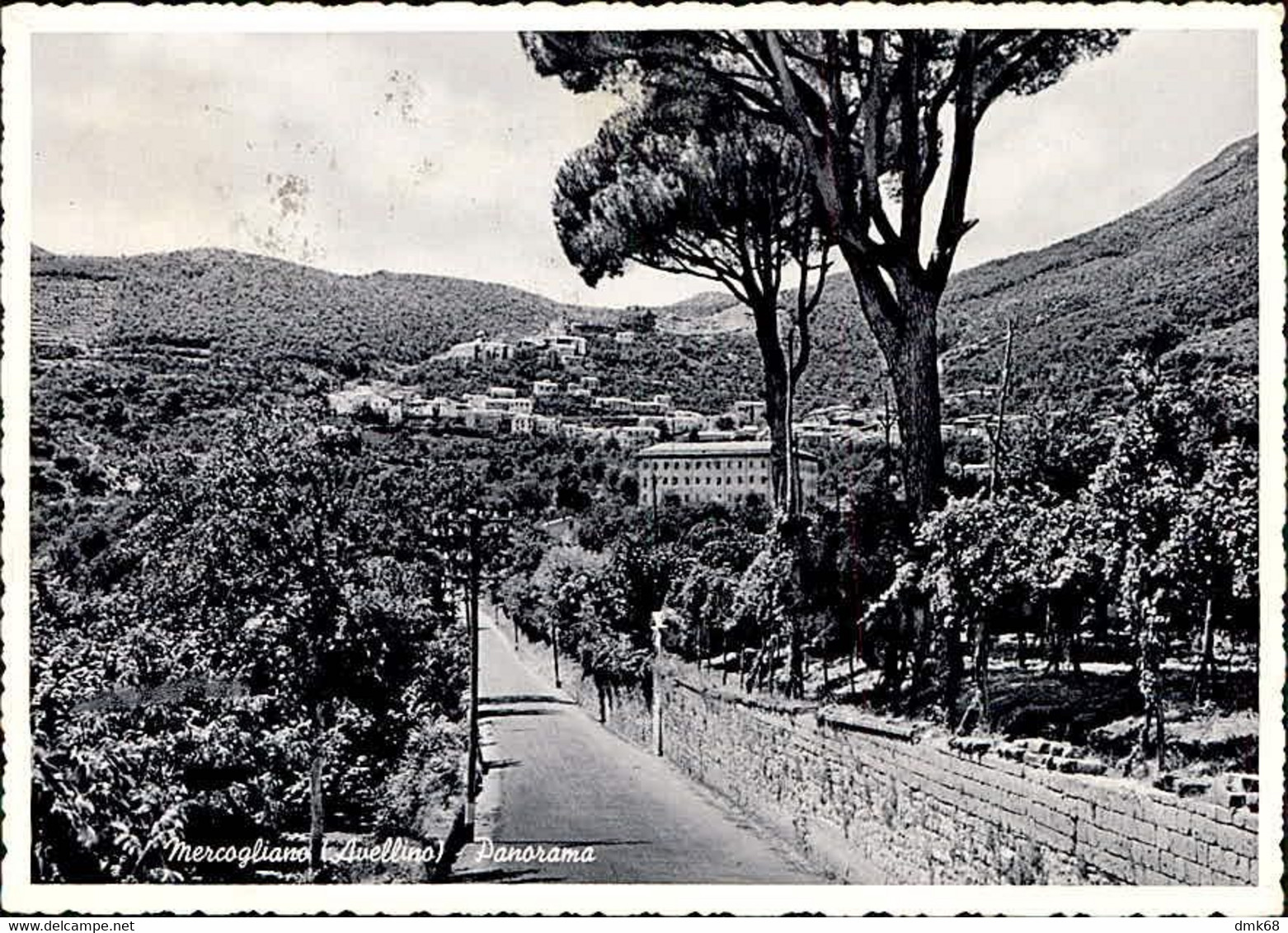 MERCOGLIANO ( AVELLINO ) PANORAMA - EDIZIONE CORVINO - SPEDITA 1955 (12781) - Avellino