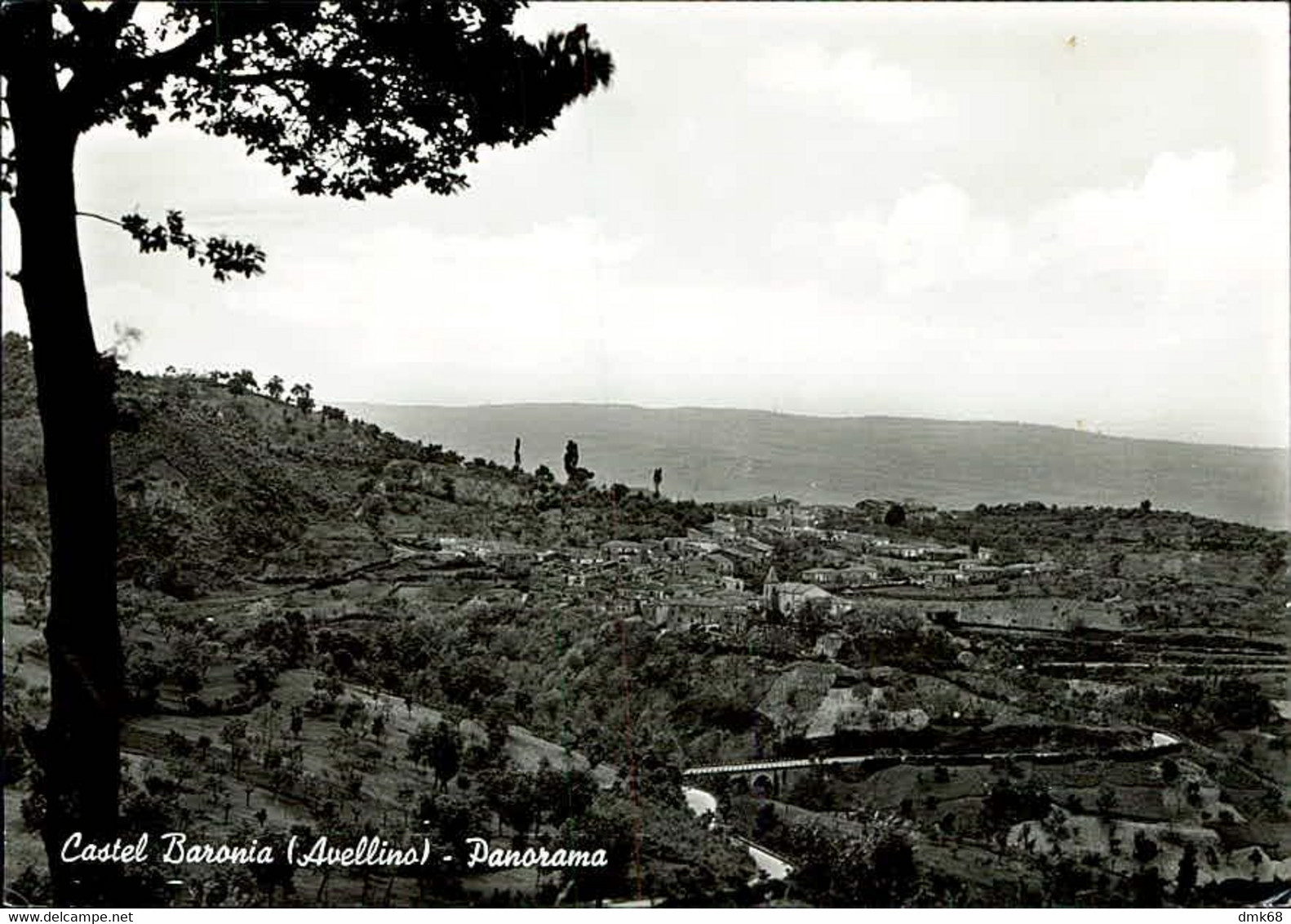 CASTEL BARONIA ( AVELLINO ) PANORAMA - EDIZ. SISTO - SPEDITA 1960 (12785) - Avellino