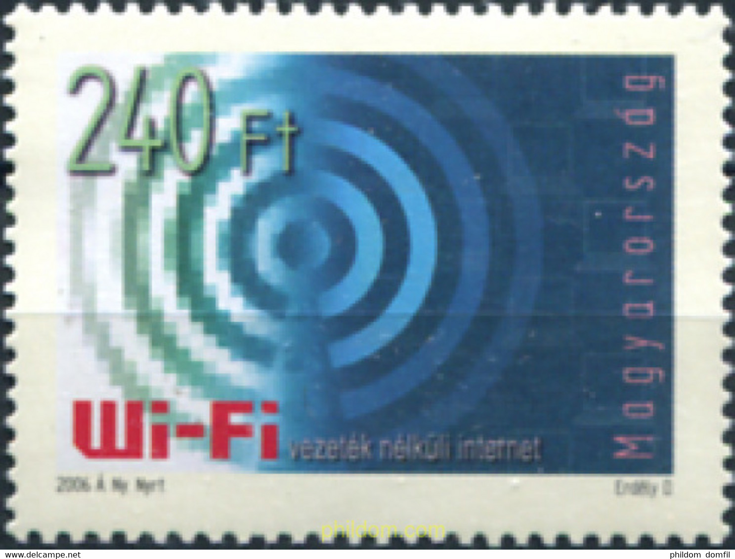 325274 MNH HUNGRIA 2006 INTERNET - Used Stamps