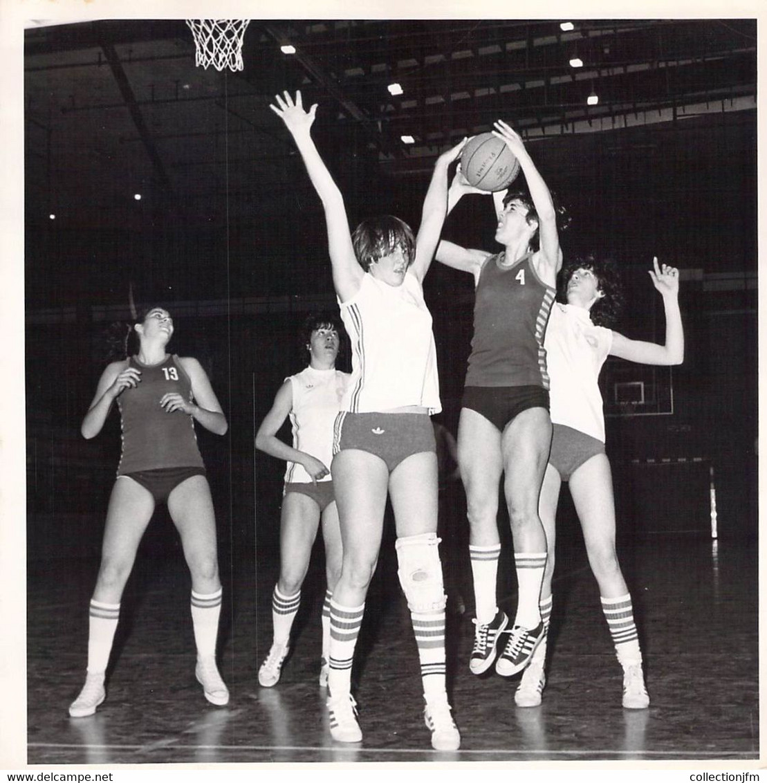 PHOTO BASKET / FEMME / MATCH FRANCE ESPAGNE 1979 - Basketball