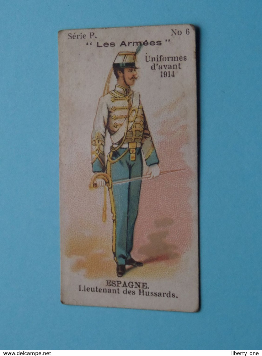 ESPAGNE >>> Les Armées - Uniformes / Série P N° 6 ( See / Voir Scans ) Chocolat VICTORIA ! - Victoria