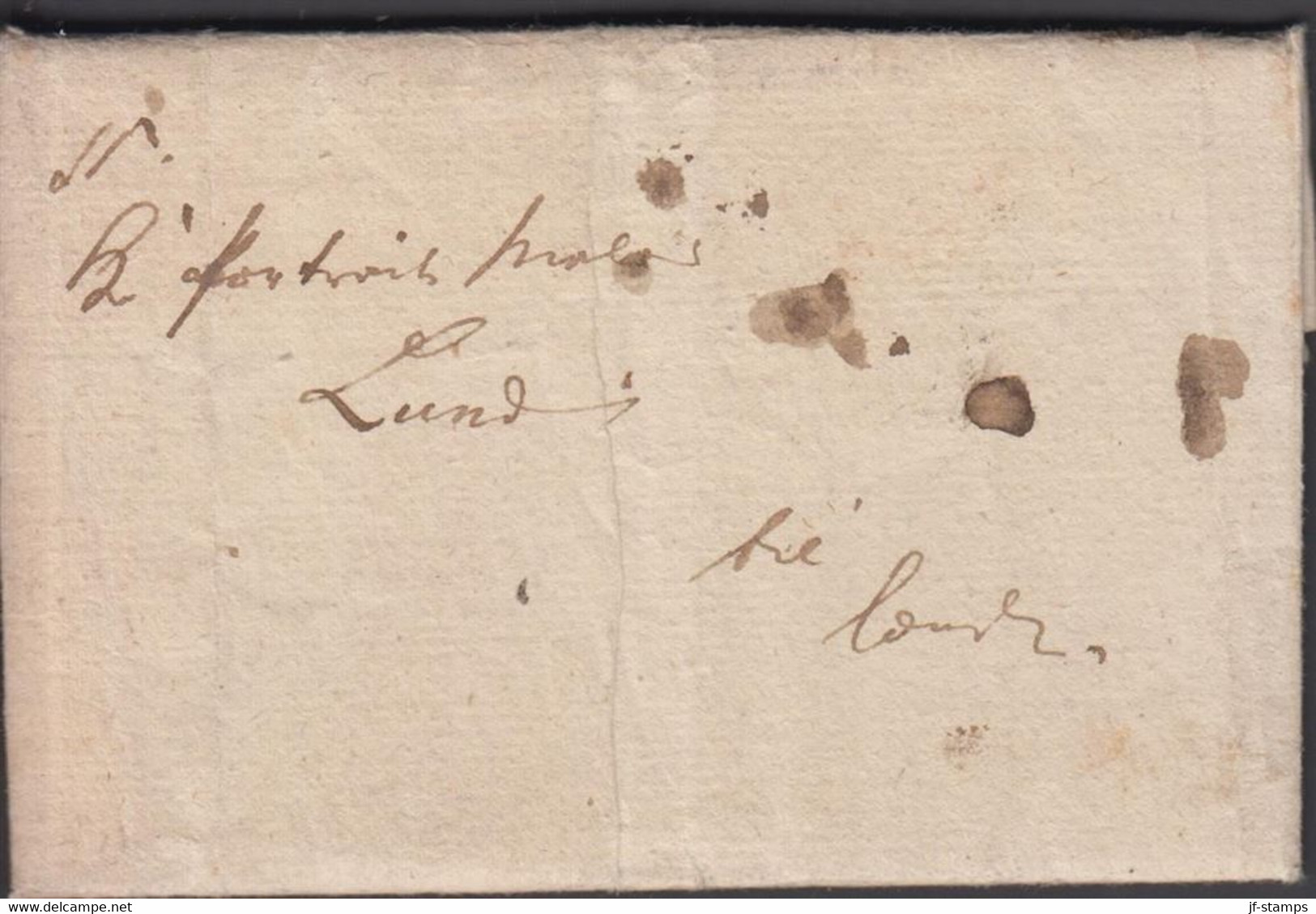 1800. DANMARK. Interesting Old Letter With Full Contents.  - JF434809 - ...-1851 Voorfilatelie