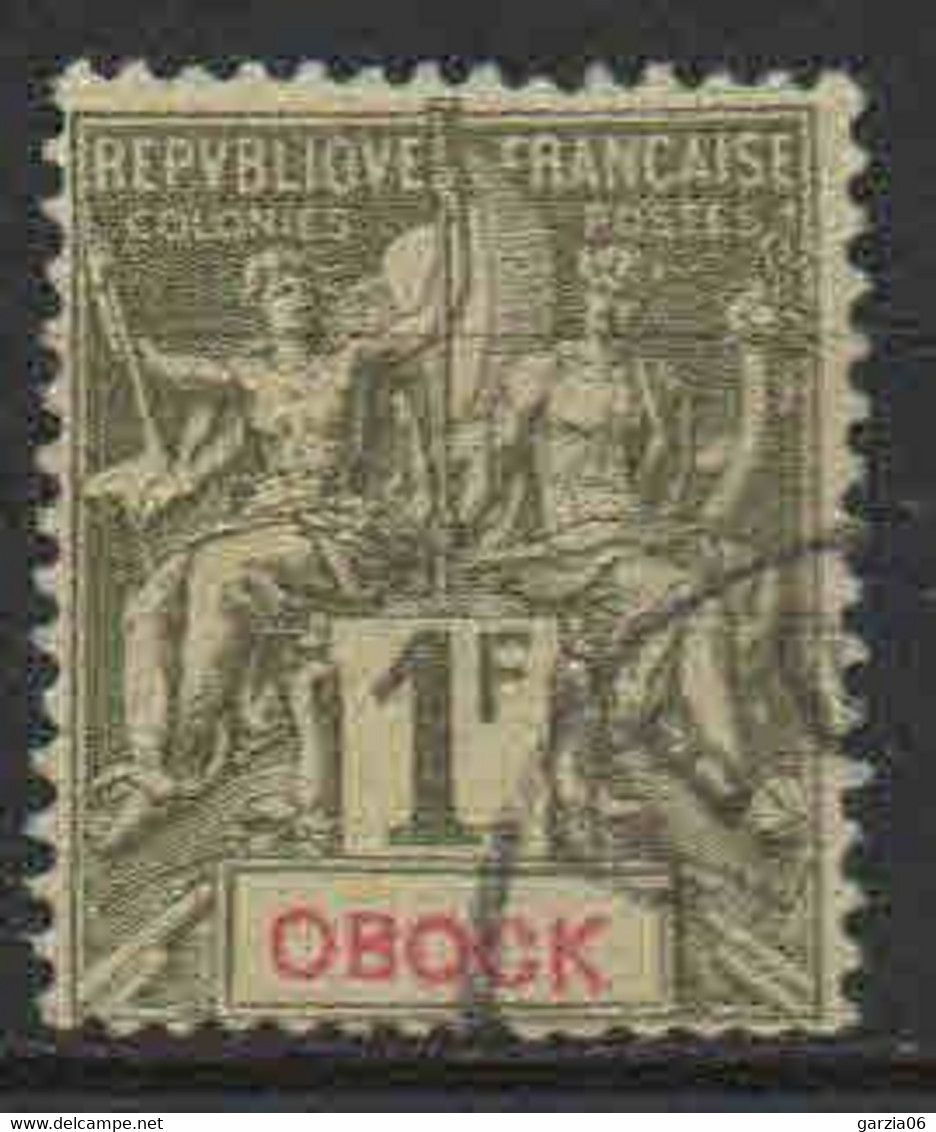 Obock - 1892  - Type Sage -  N° 44 - Oblit - Used - Used Stamps
