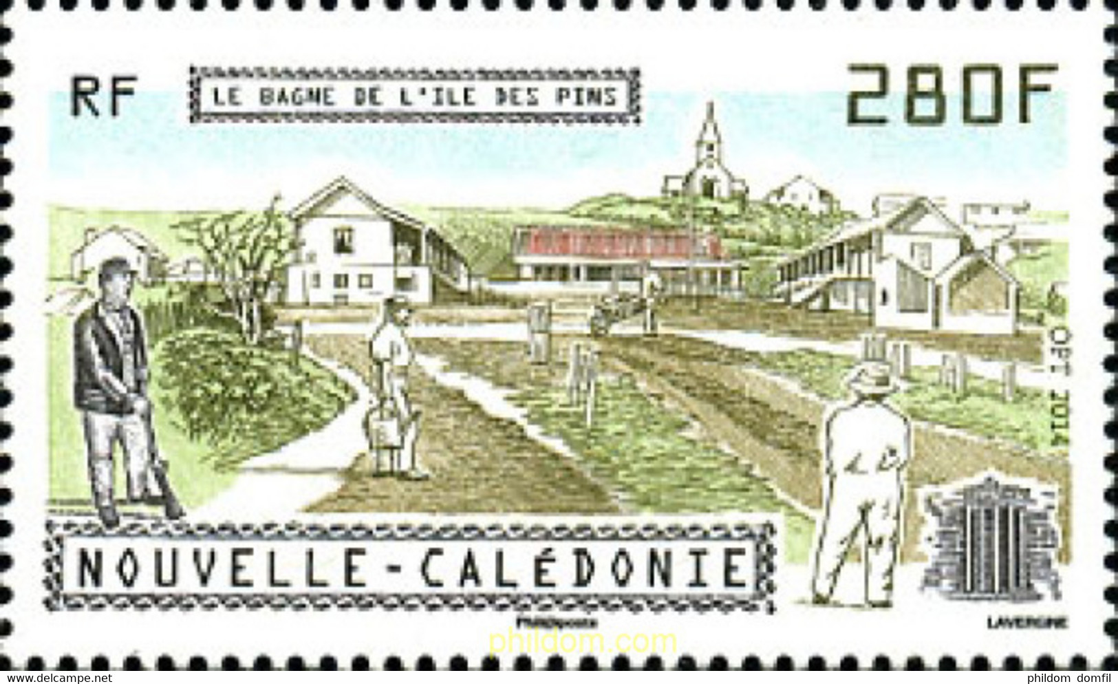 327433 MNH NUEVA CALEDONIA 2014 PRESIDIO - Gebraucht